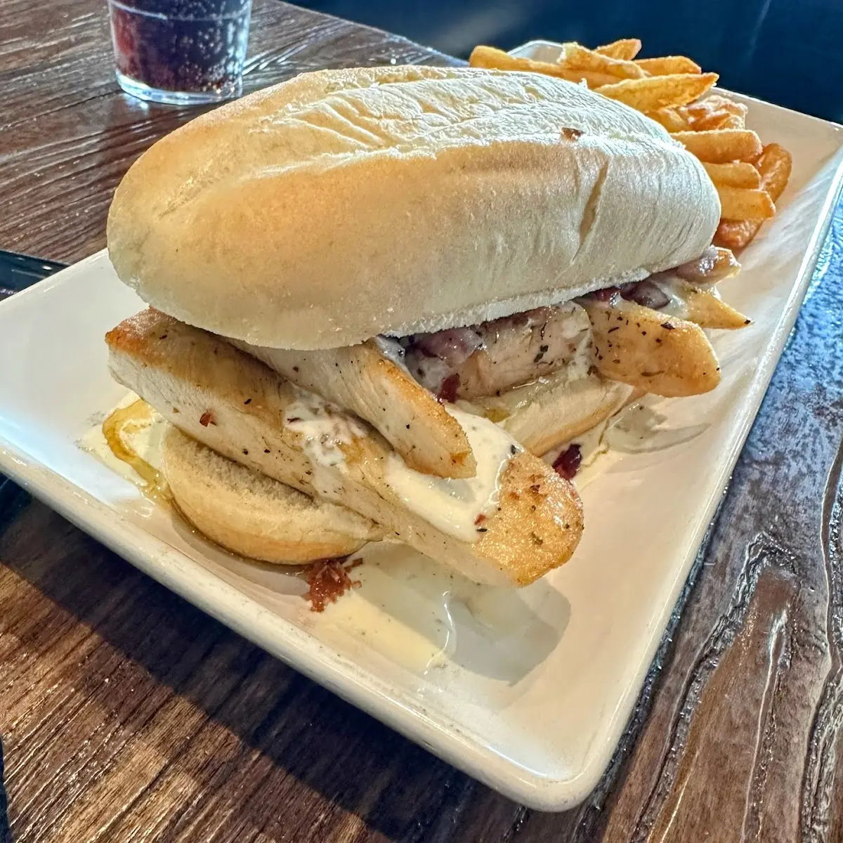 Chicken Bacon Ranch Sandwich