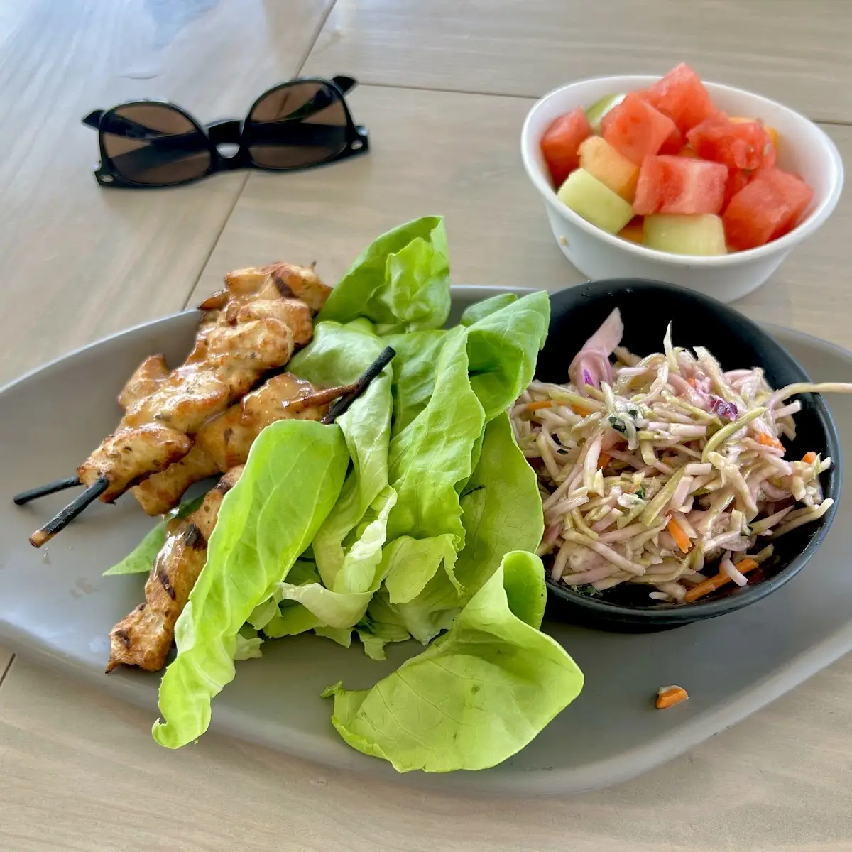 Thai Chicken Lettuce Wraps