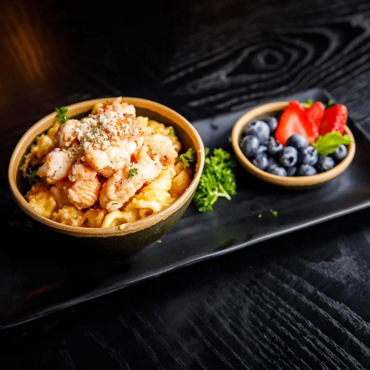 Lobster Dainty Mac N Cheese