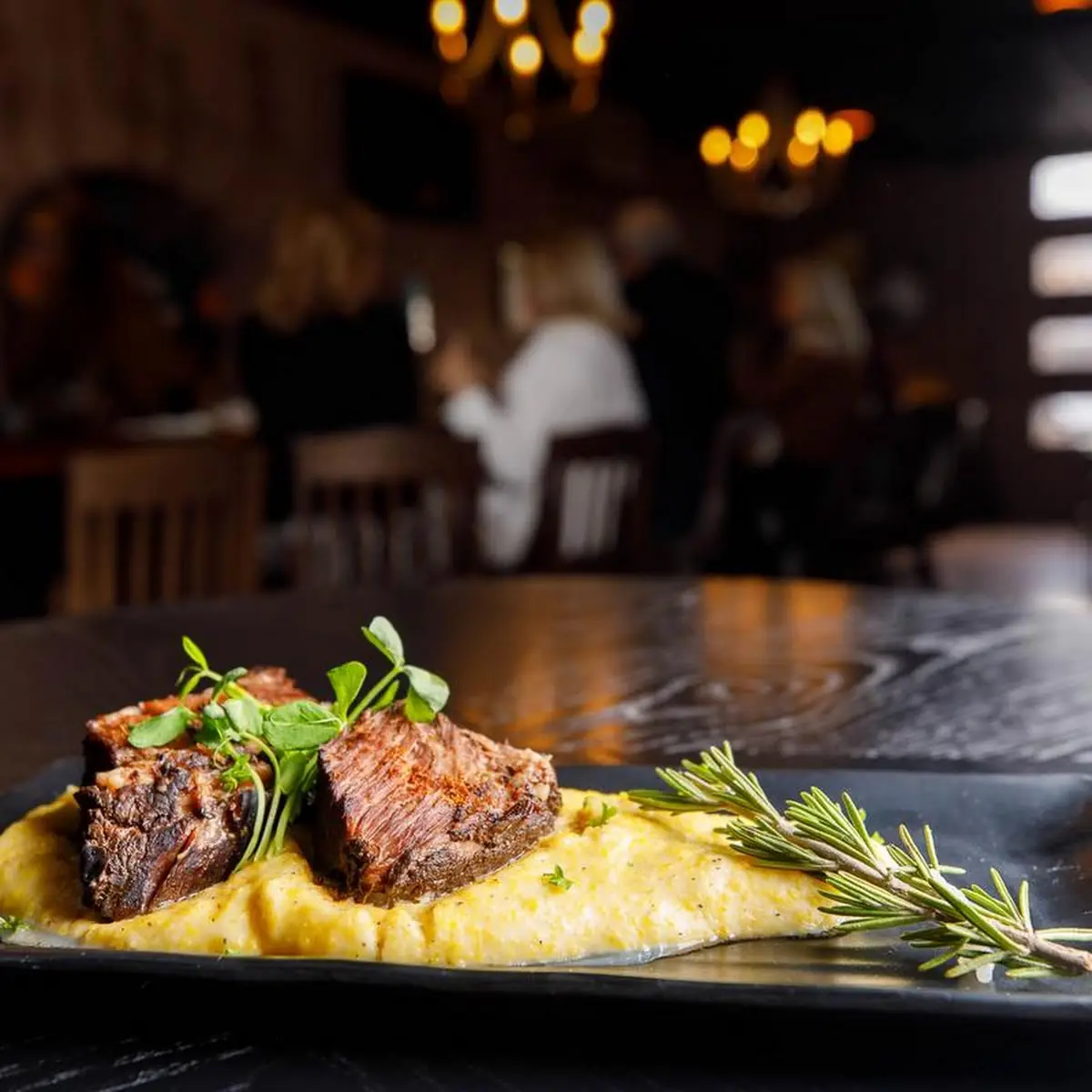 Short Ribs & Cheesy Polenta