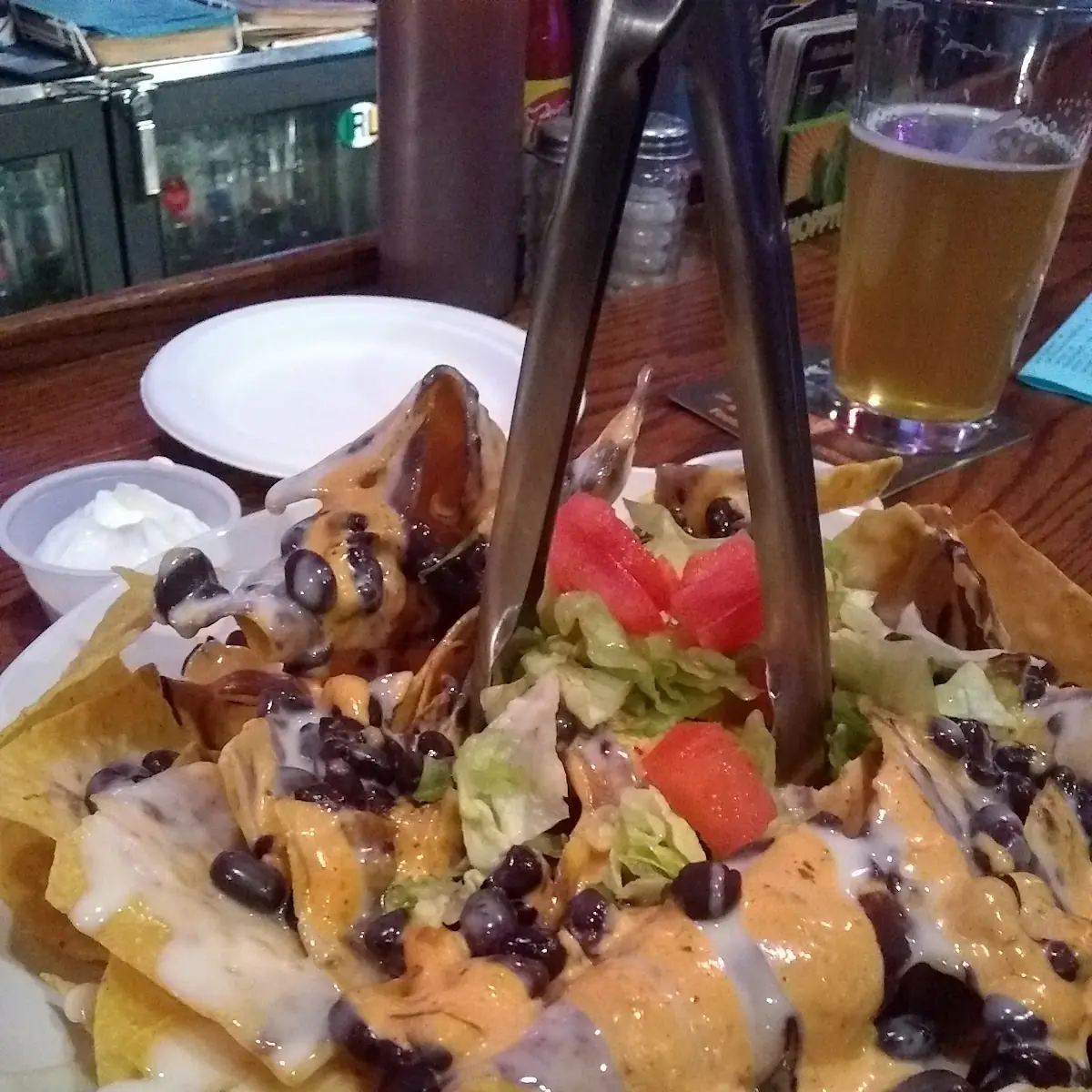 Black Bean Nachos