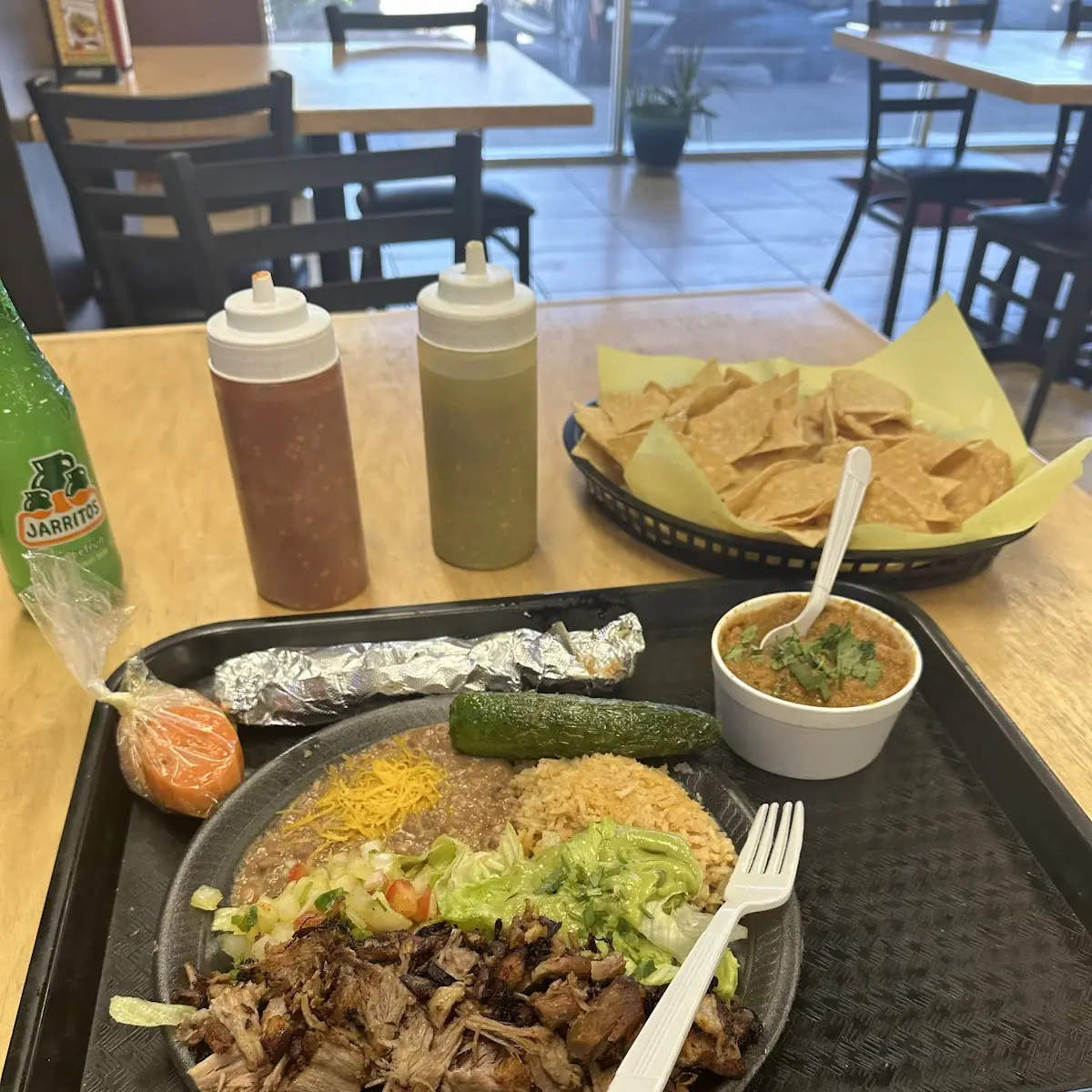 Two Tacos Combo Plate