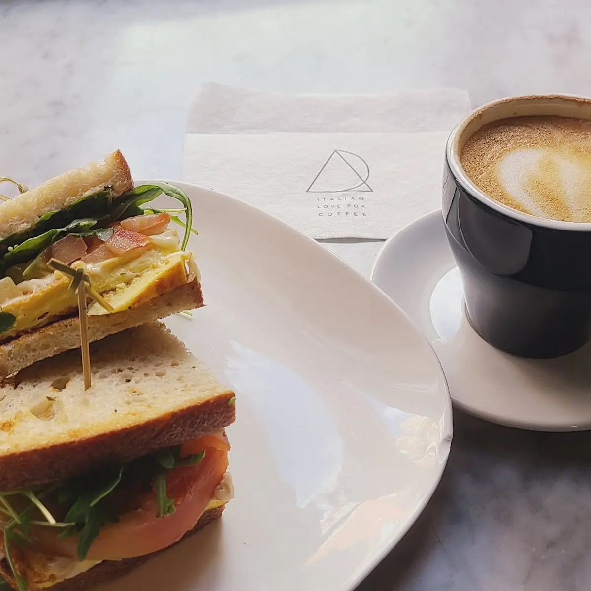 Egg Sandwich on Sourdough