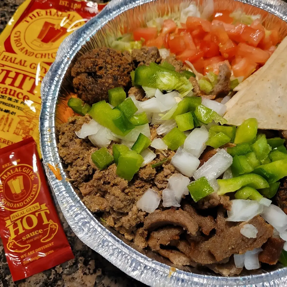 Lamb and Beef Combo Platter