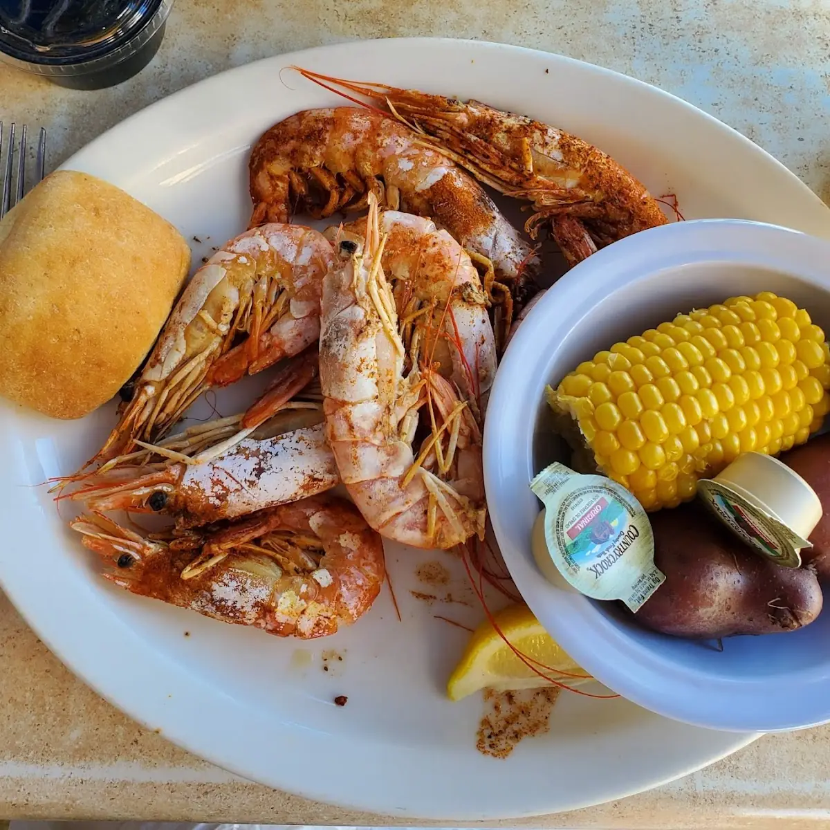 Bimini Style Steamed Shrimp