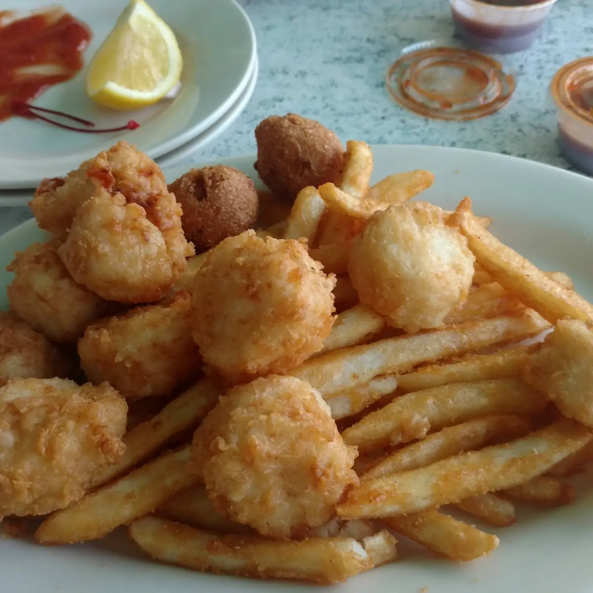 Fried Scallops