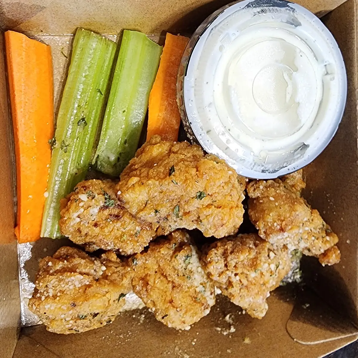 Garlic Parmesan Boneless Wings