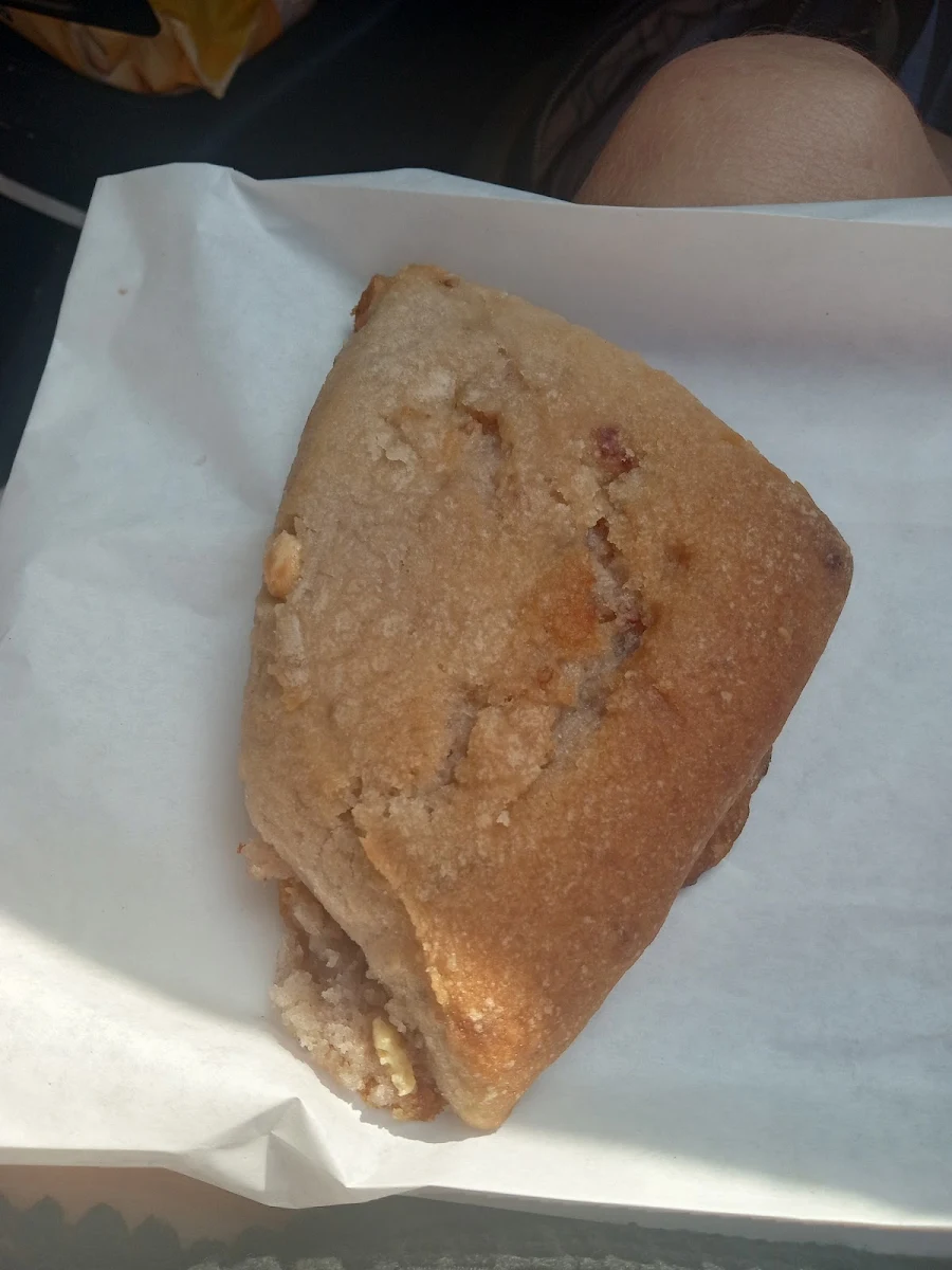 White Chocolate Raspberry Scone