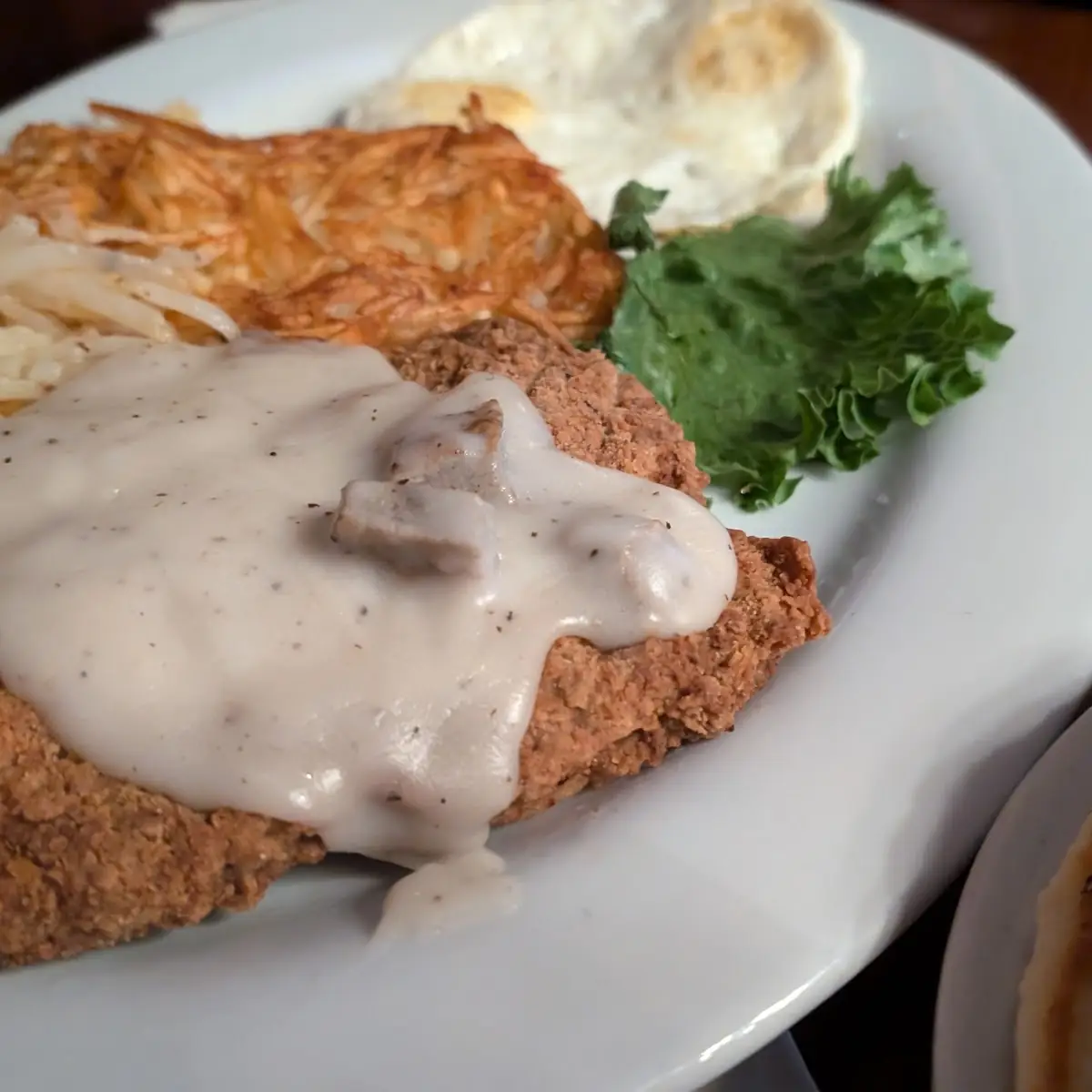 Chicken Fried Steak & Eggs