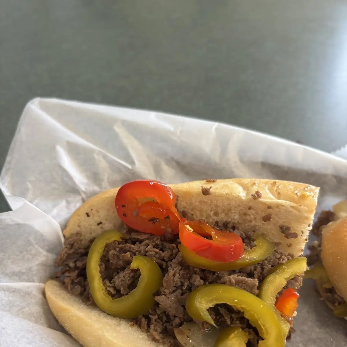 Cheesesteak with American Cheese