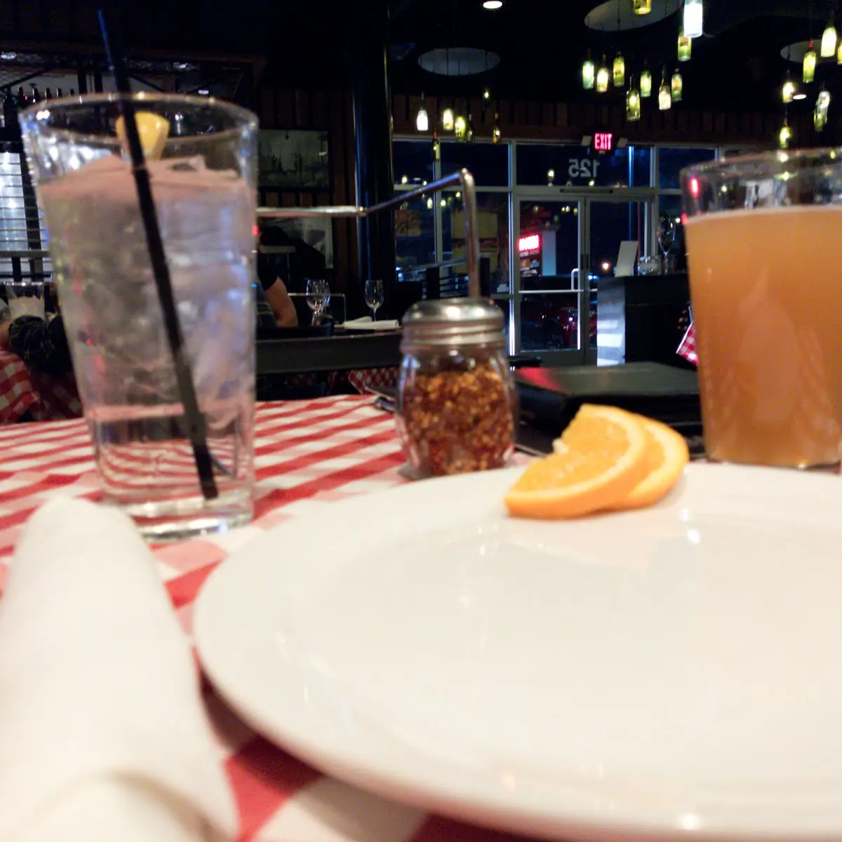 Empty Plate and Blue Moon Beet
