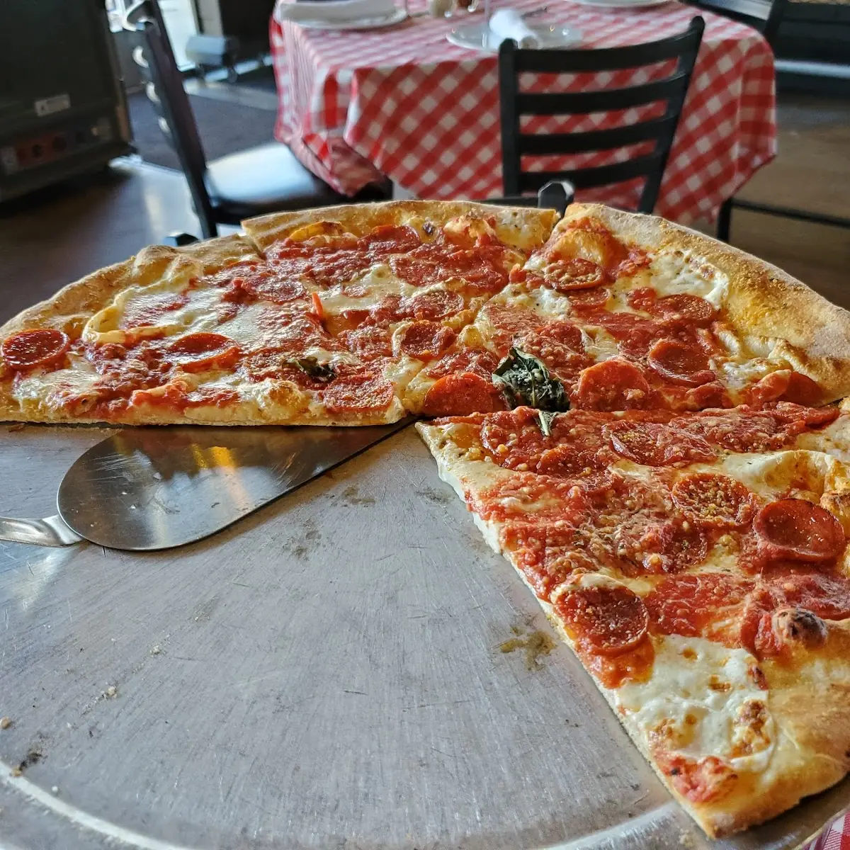 Margarita Pizza and Pepperoni Pizza