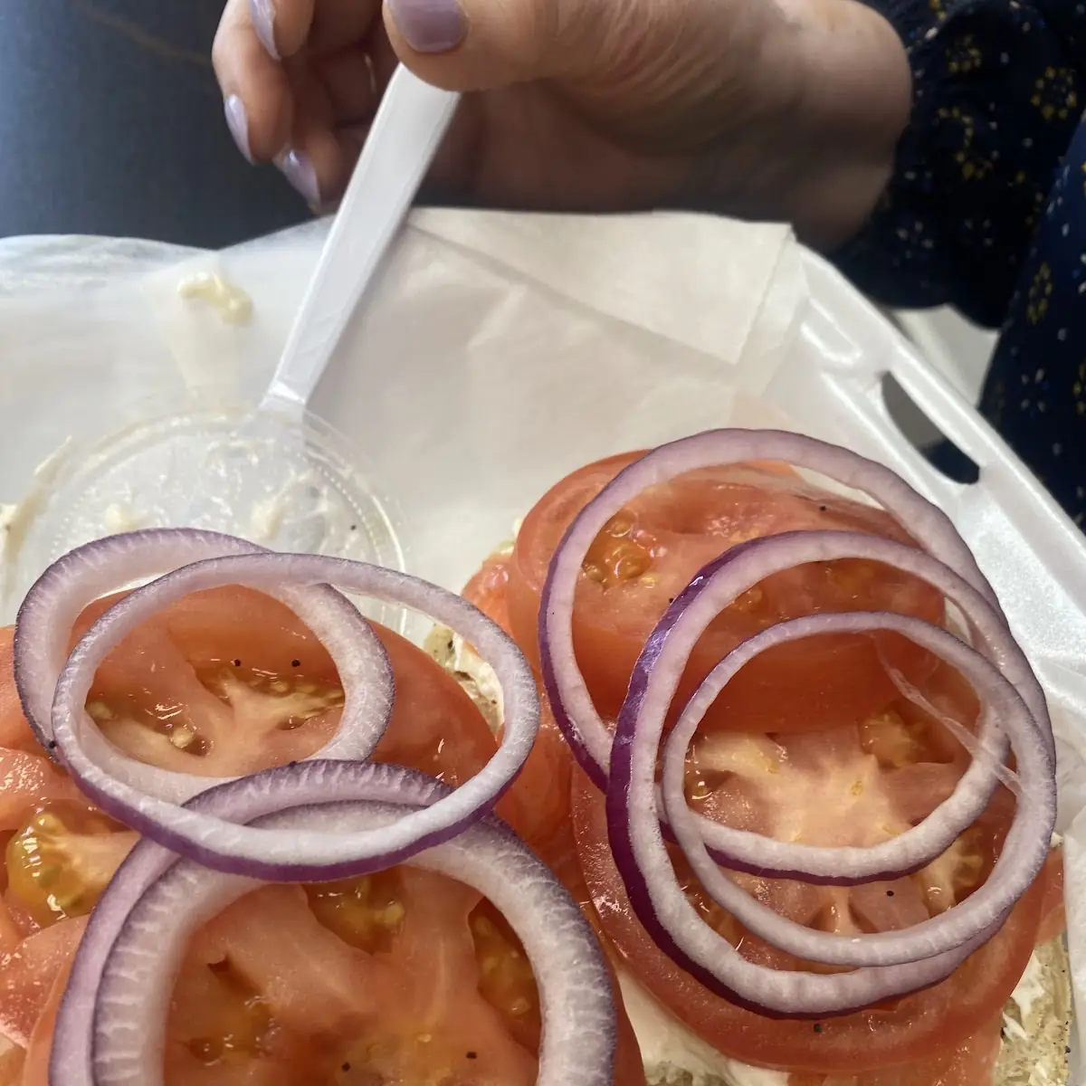 Salmon Lox Bagel