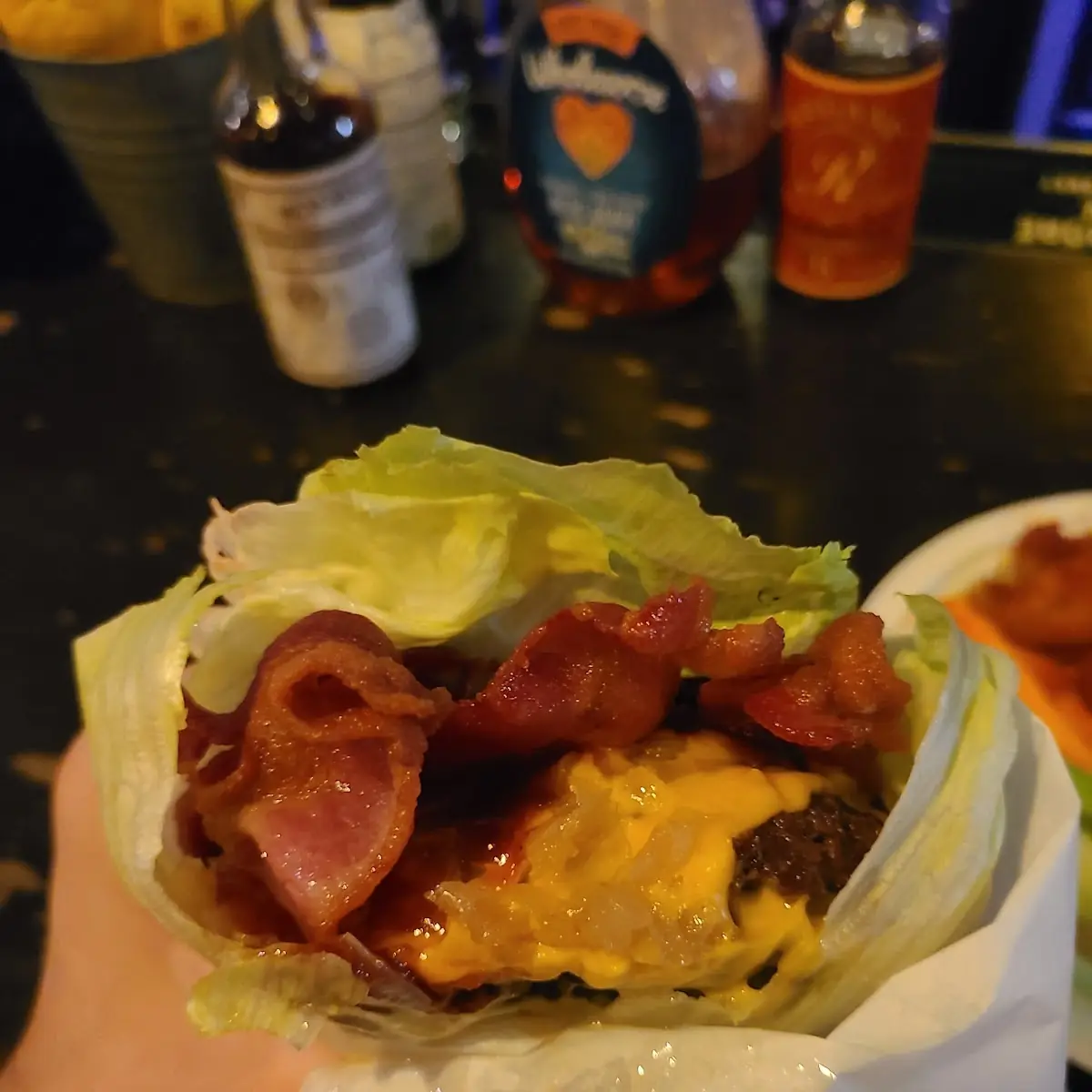 Lettuce Wrapped Burger Great Lo Carb Option
