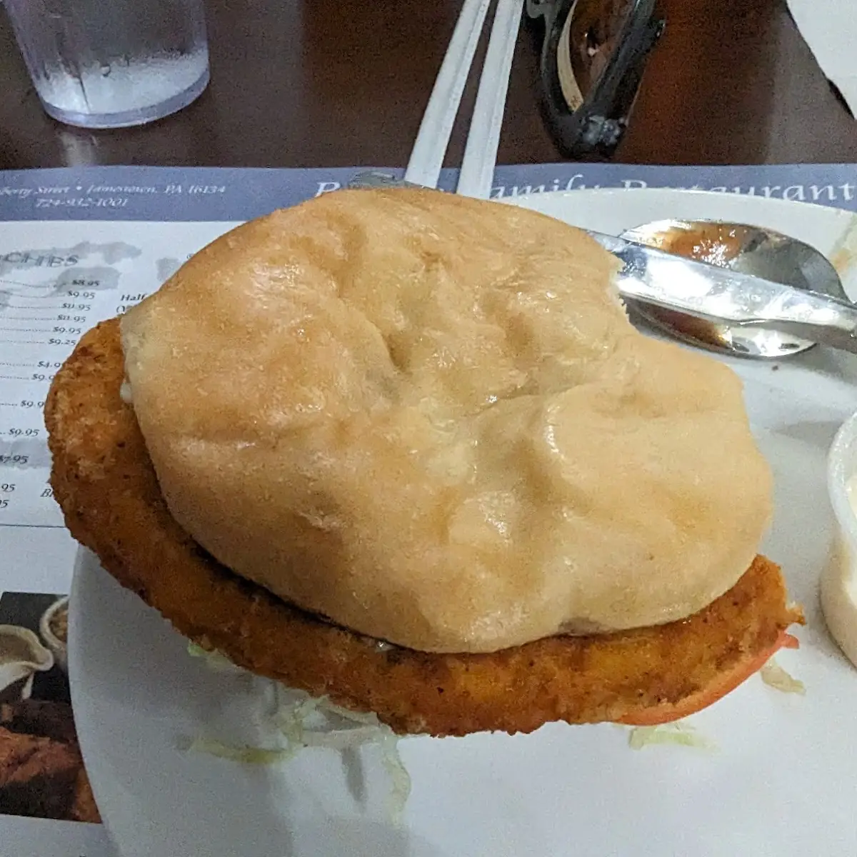 Breaded Crispy Chicken Sandwich