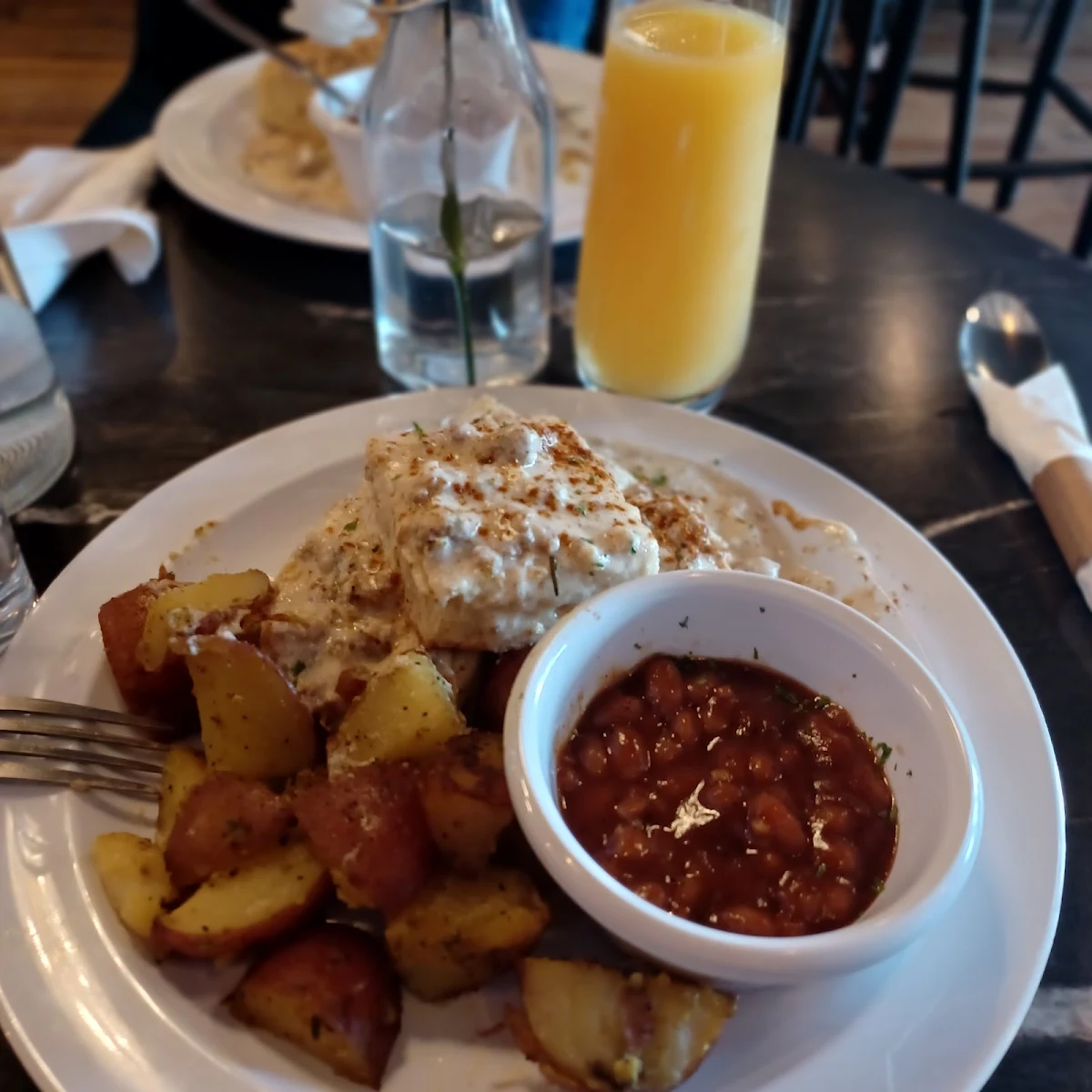 Scratch Biscuits and Gravy