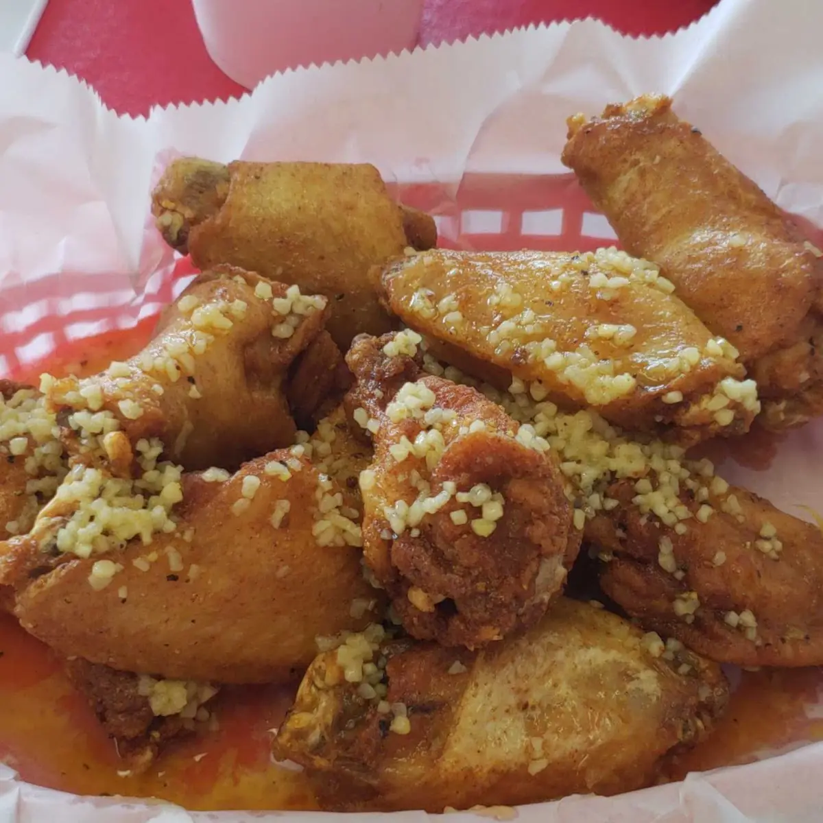 Garlic Parmesan Wings