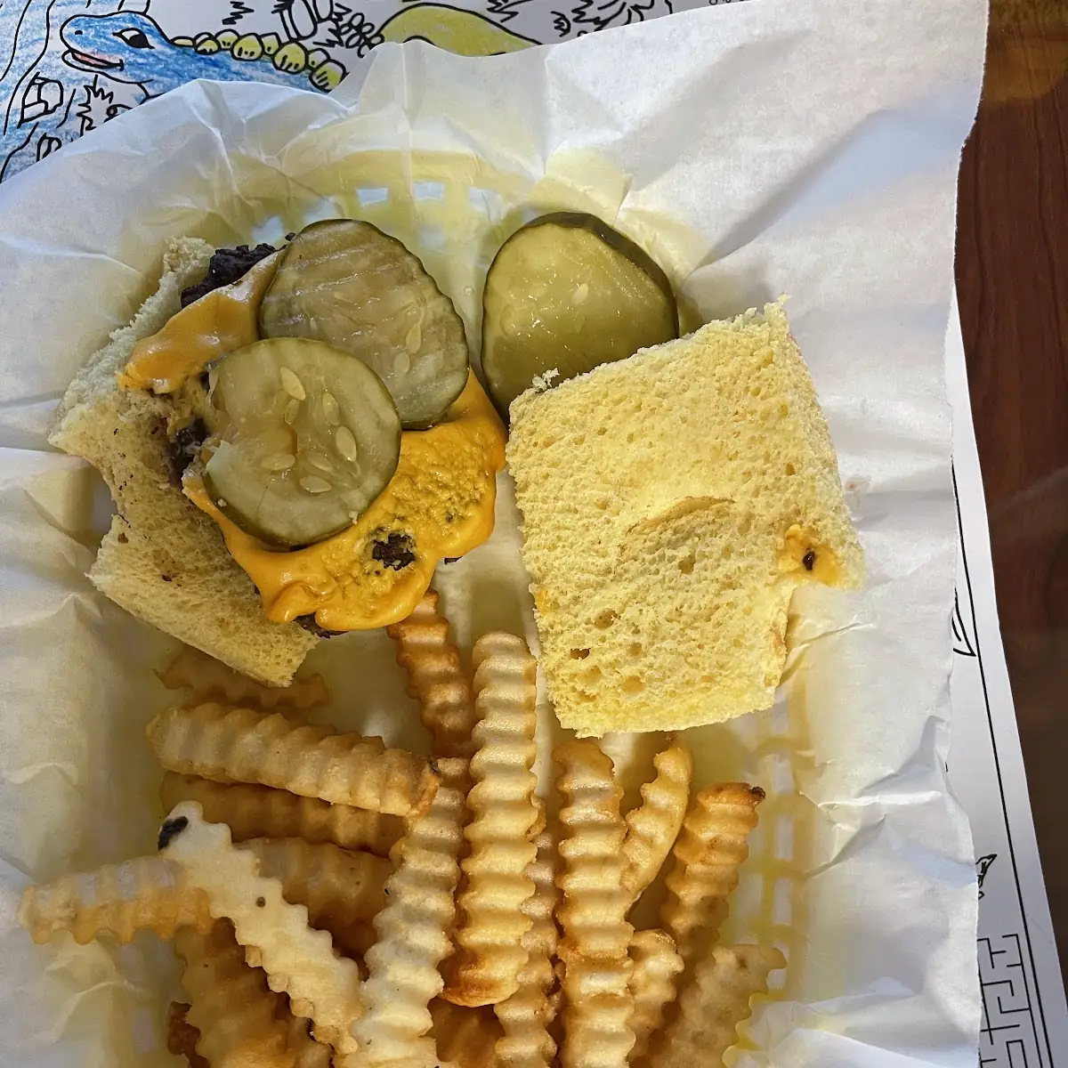 Kids Cheese Burger