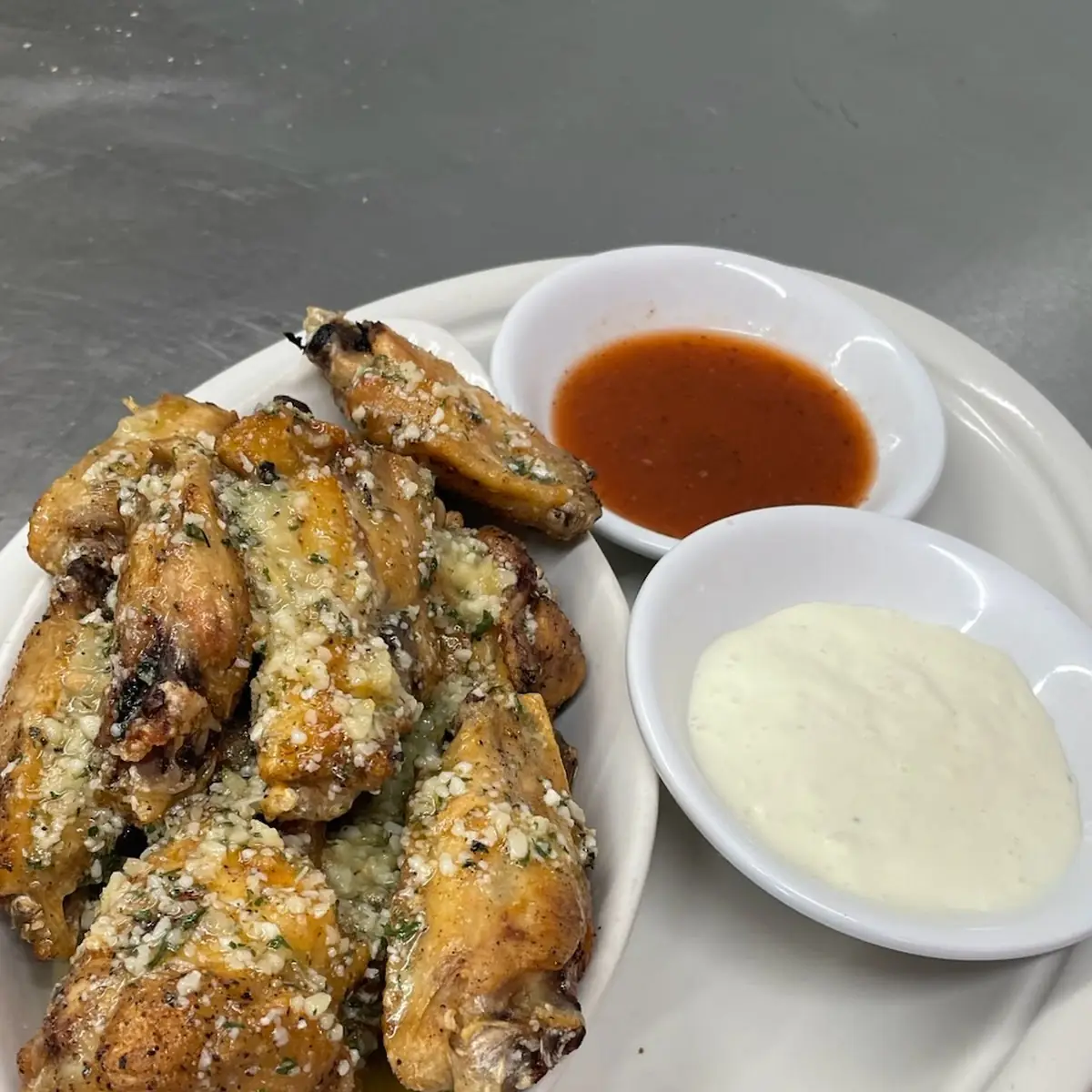 Garlic Parm Wings