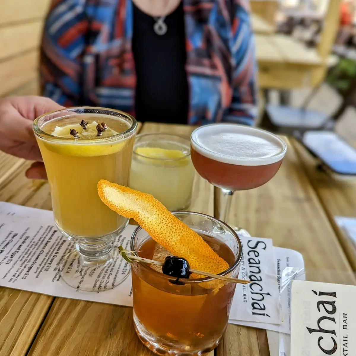 Hot Toddy and Old Fashioned