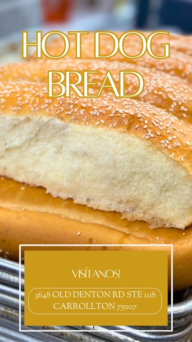 Hot Dog Bread with Sesame