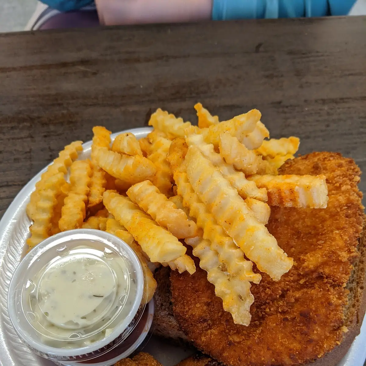 Fried Fish Sandwich Combo