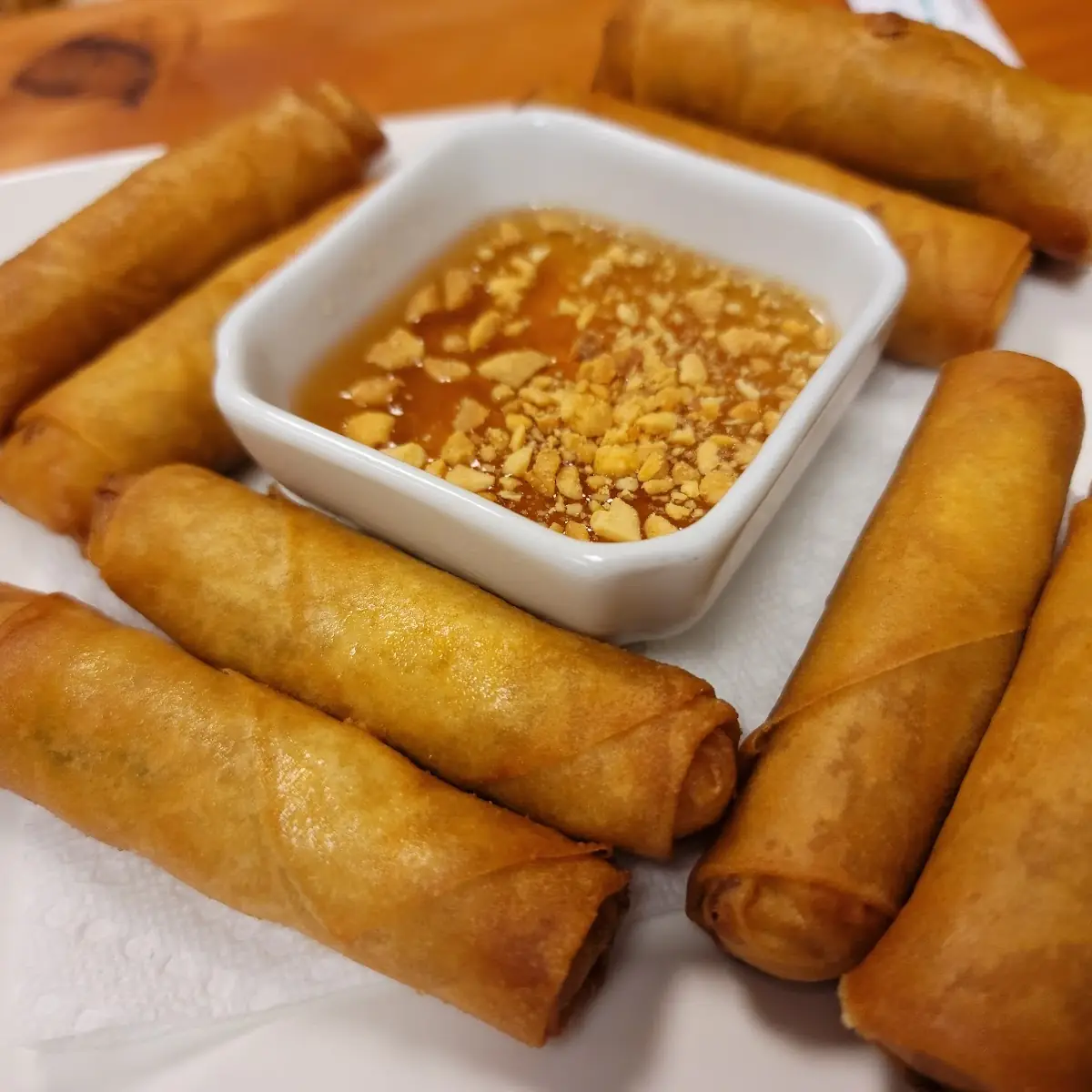 Eight Pieces Jasmine Spring Roll