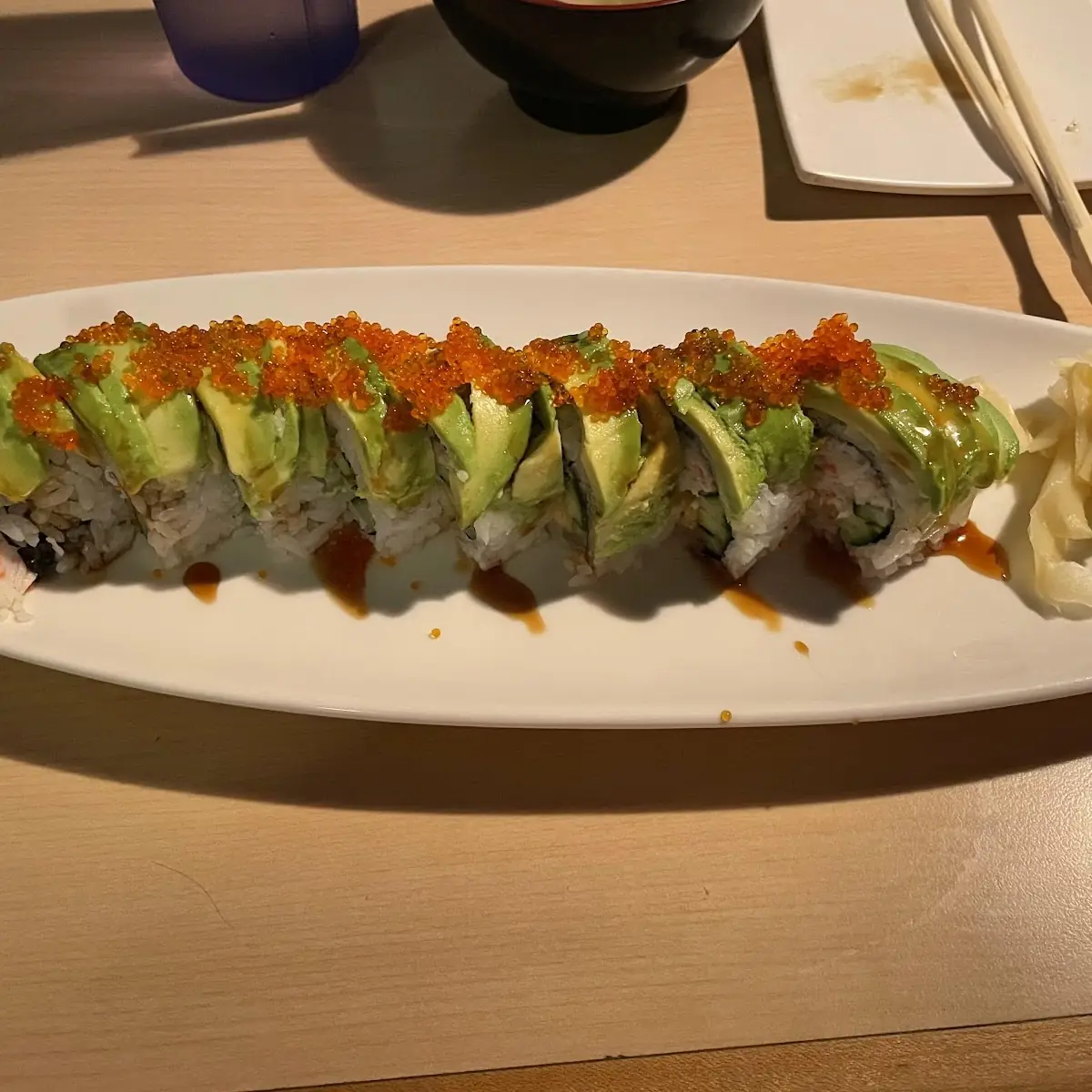 Salmon Show and First Date Rolls