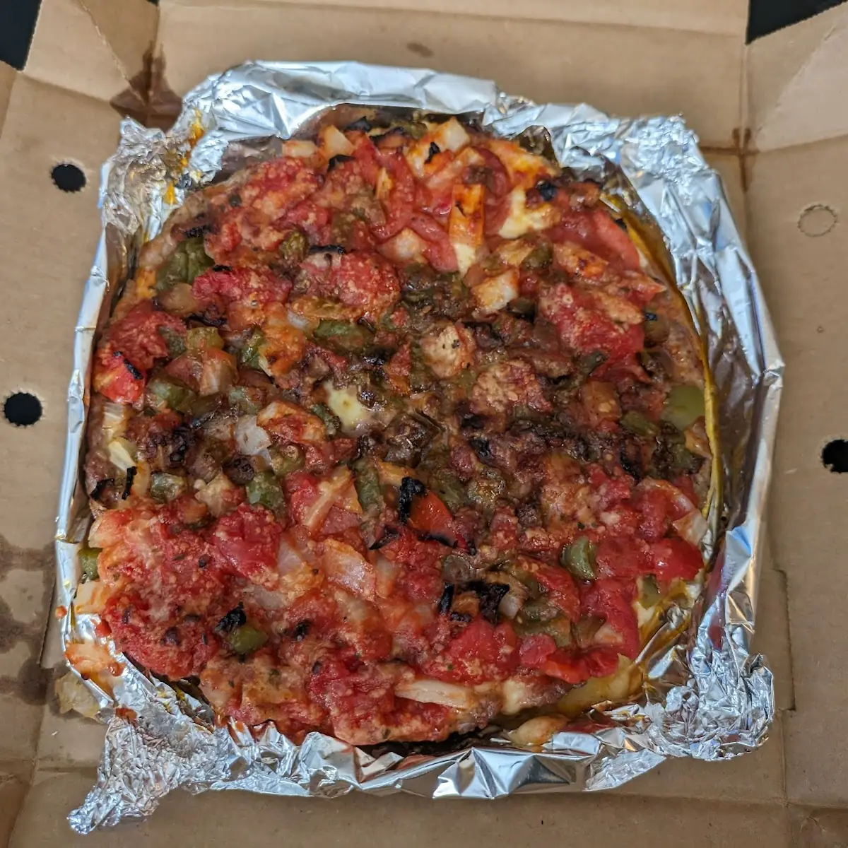 Crustless Pizza