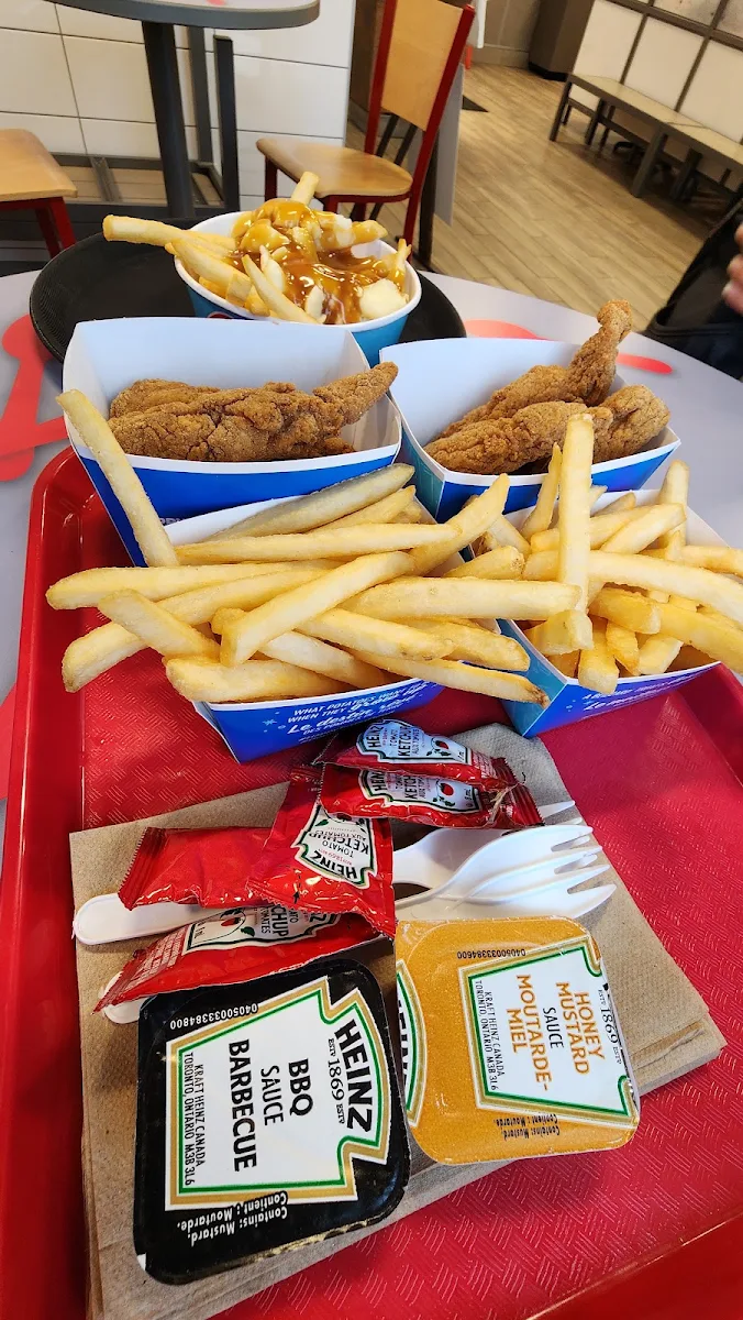 Flamethrower Chicken Strip Baskets