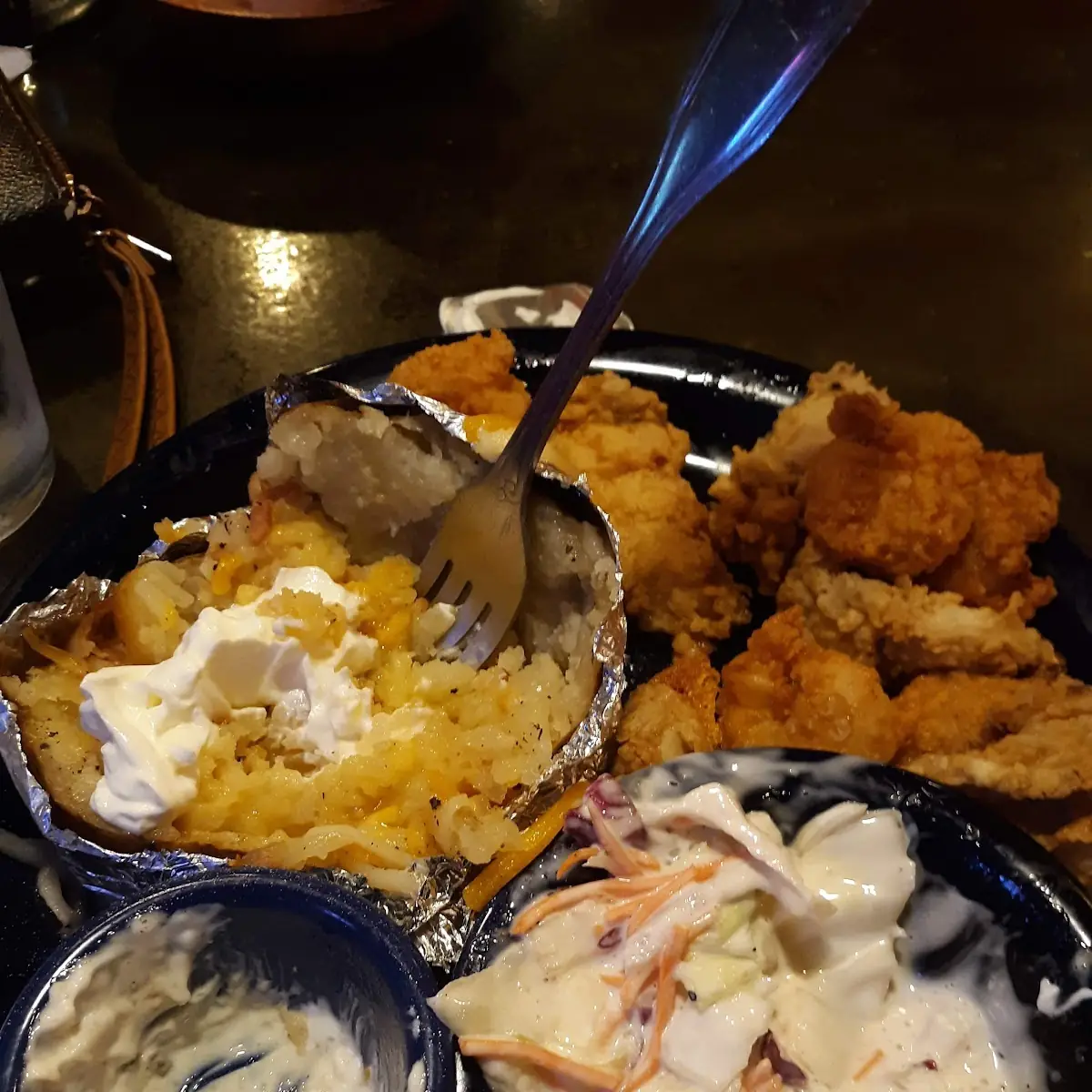 Shrimp and Rib Plate