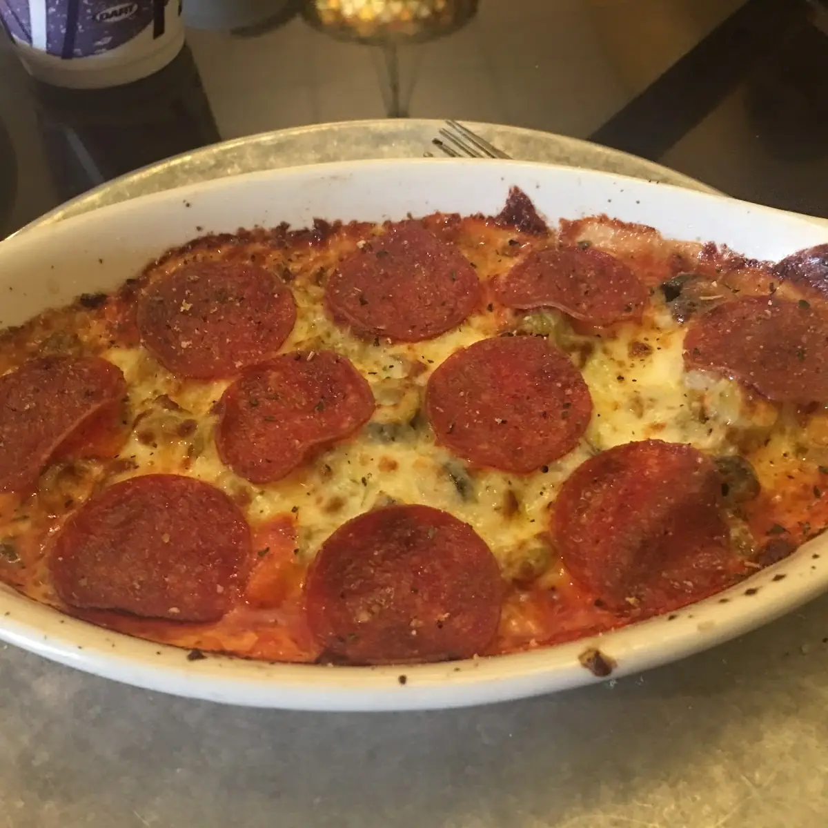 Crustless Pizza