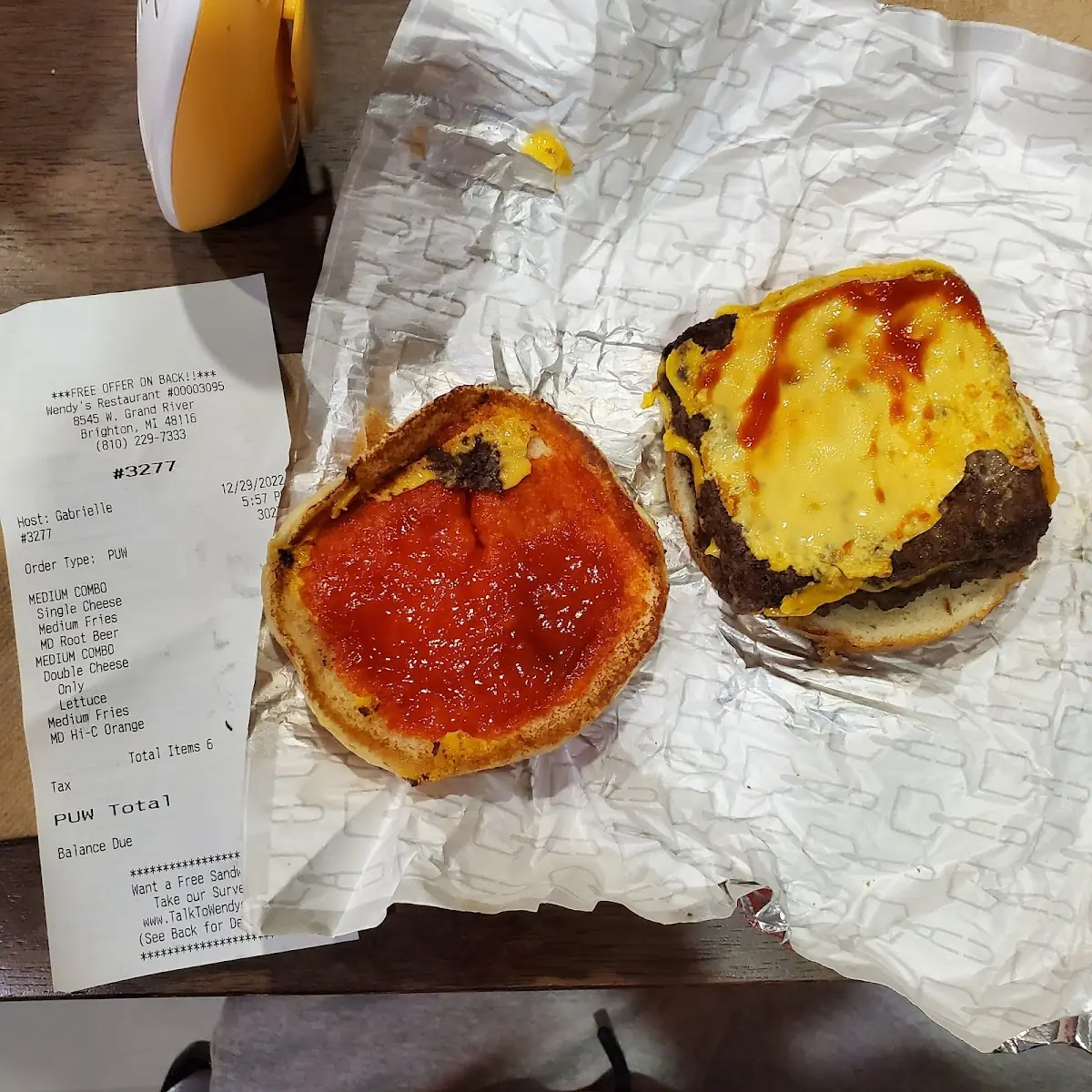 Double Cheeseburger