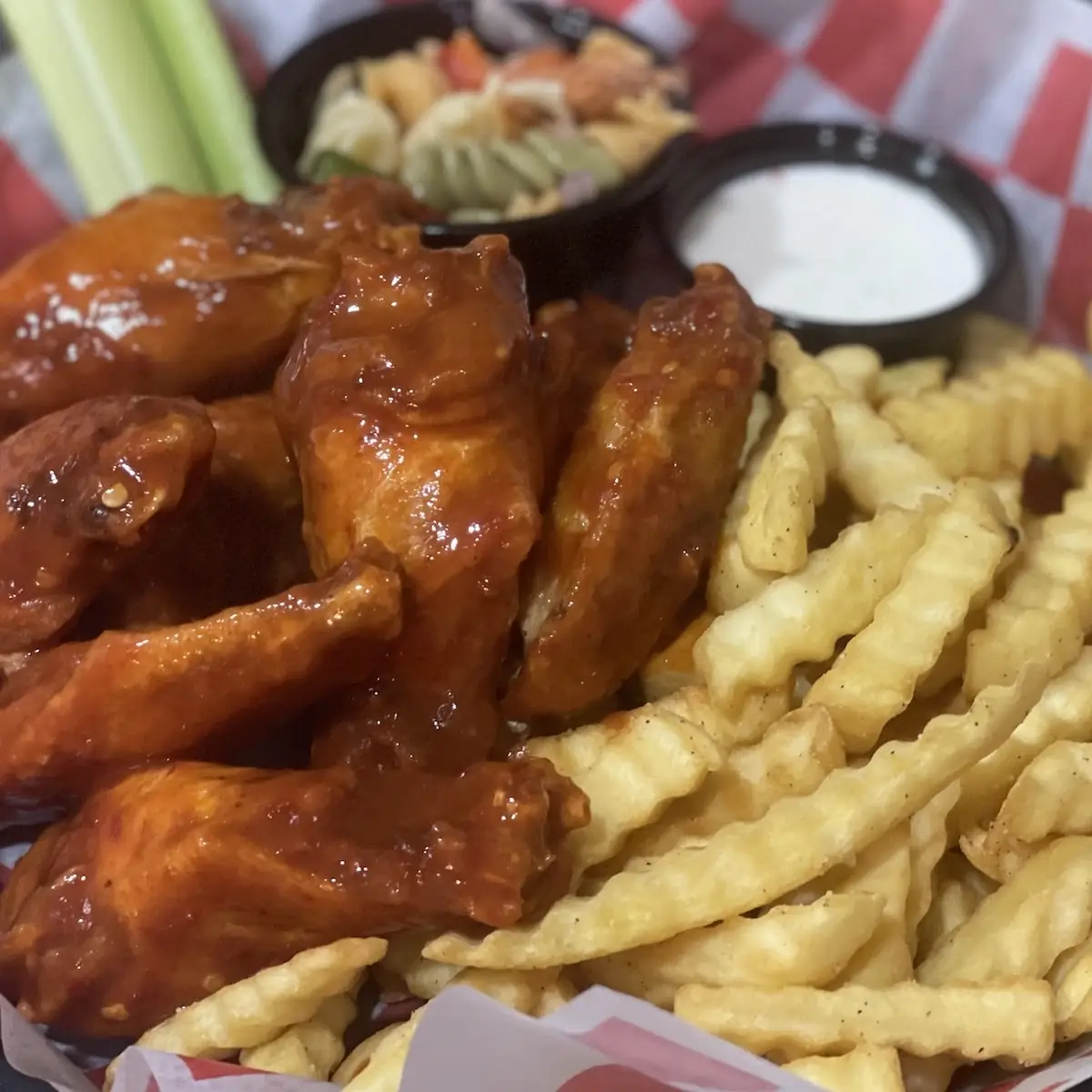 Traditional Bone - In Wing Basket