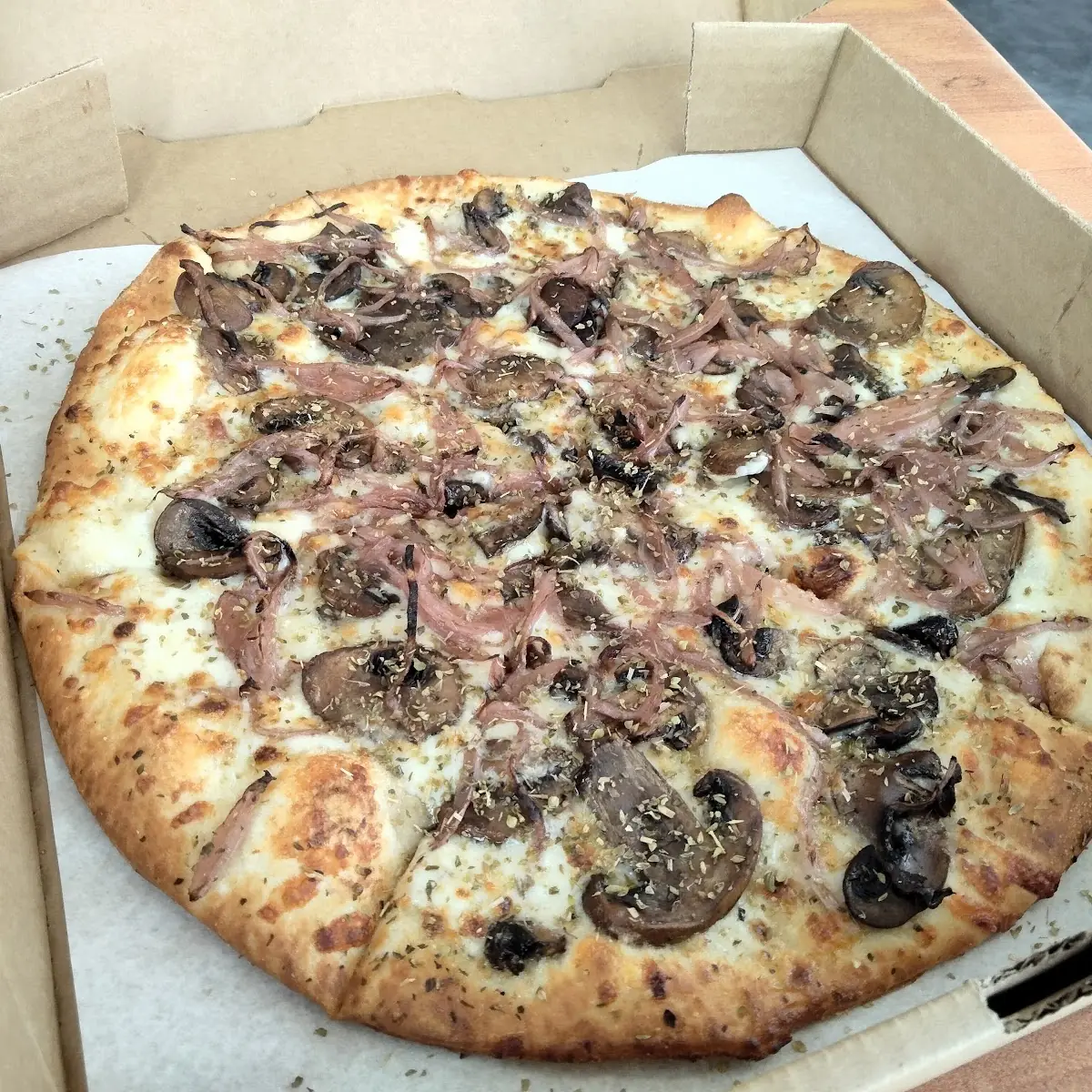 Mushroom Pizza