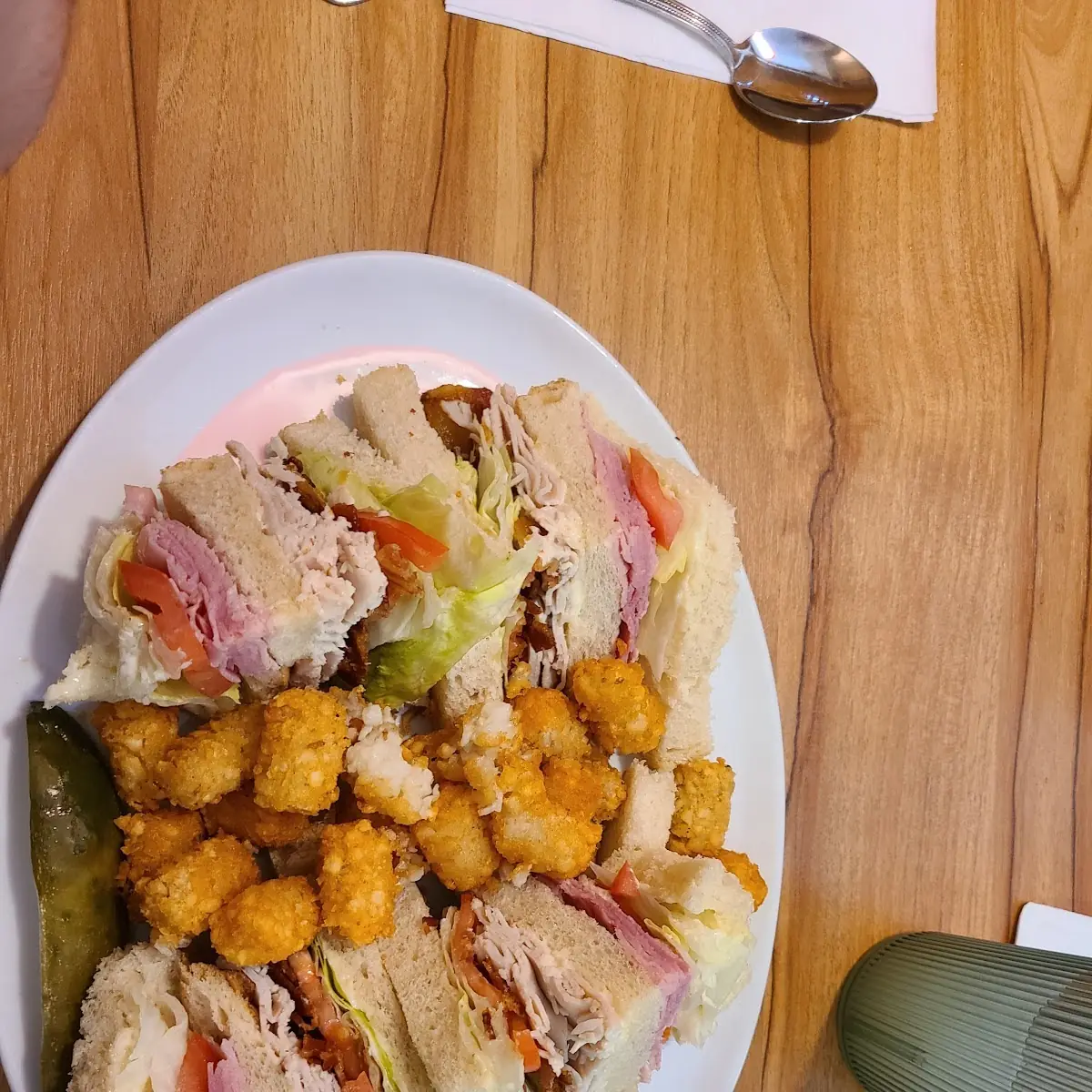 Classic Club with Tater Tots