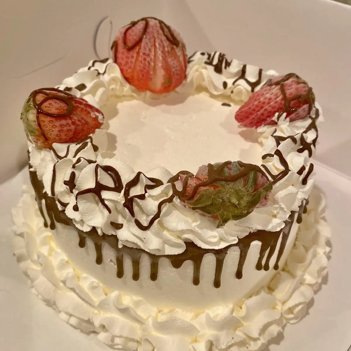 Strawberry Chocolate Ice Cream Cake