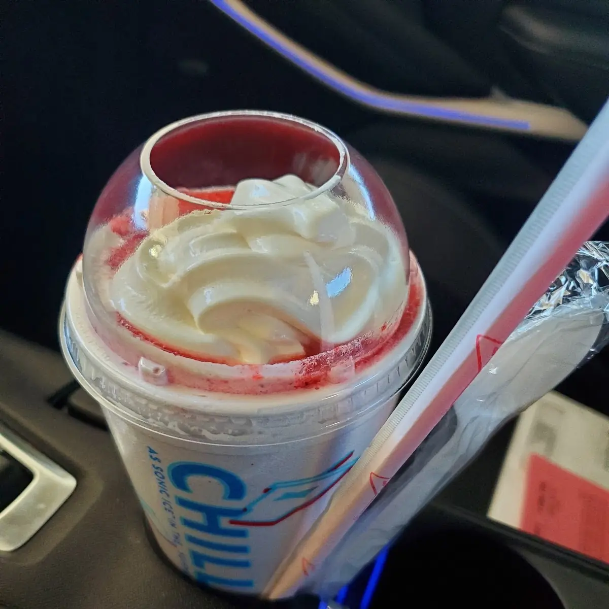 Strawberry Slush Float