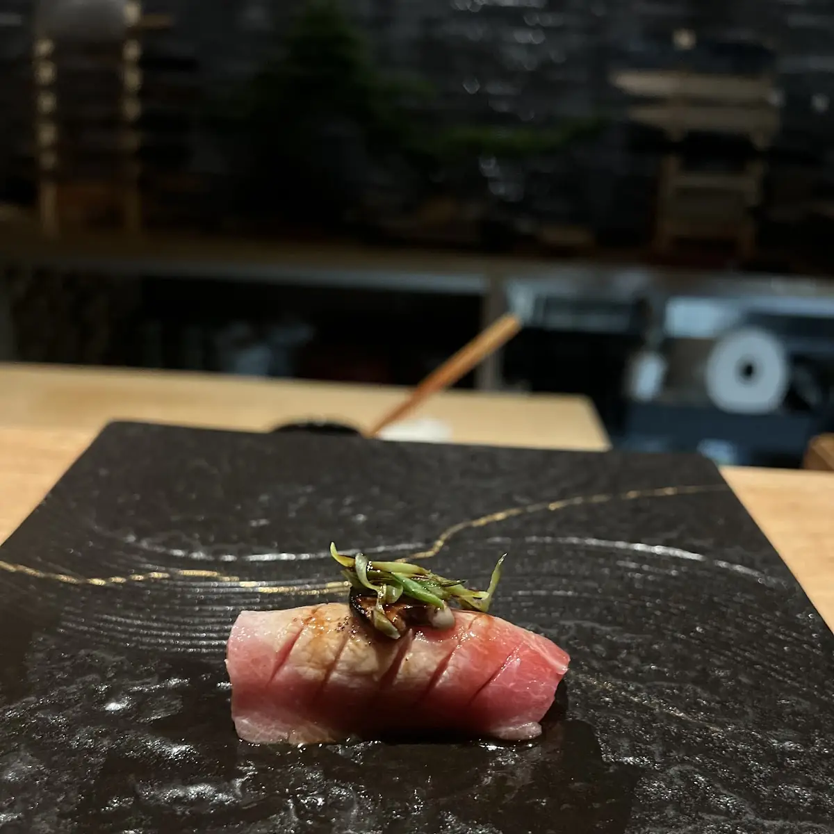 Seared Tuna Sushi with Foie Gras