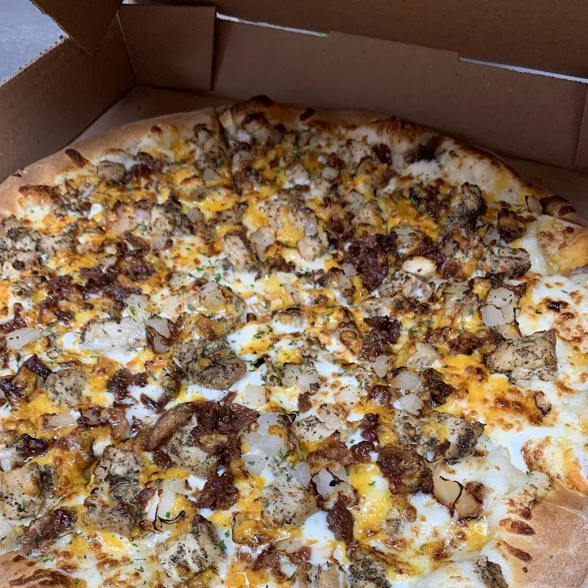 Double Cheeseburger Pizza