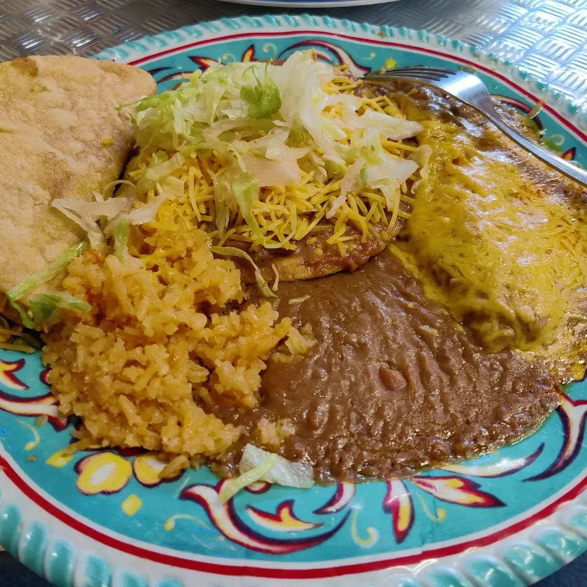 Carne Guisada Plate