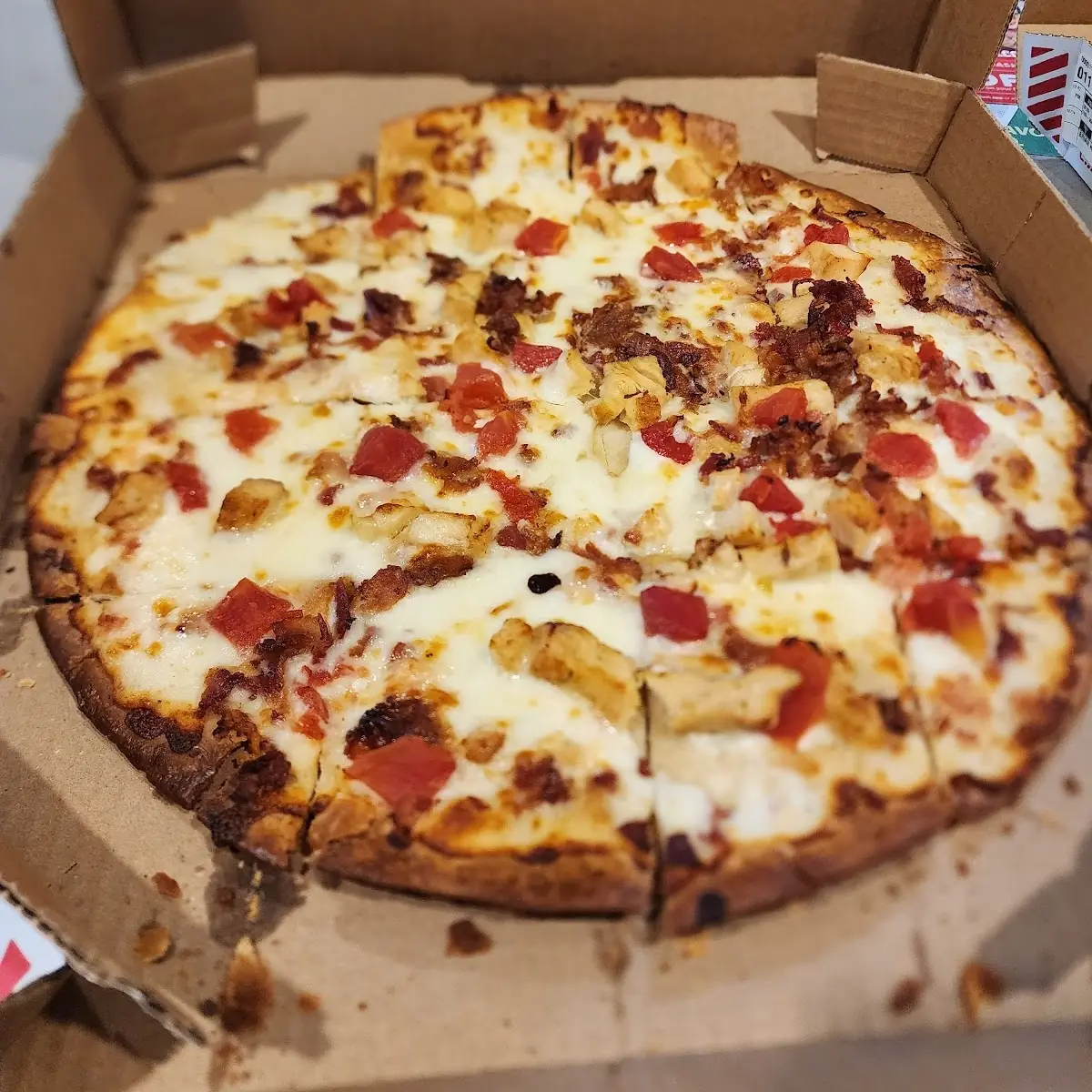 Chicken Bacon Ranch Thin Crust