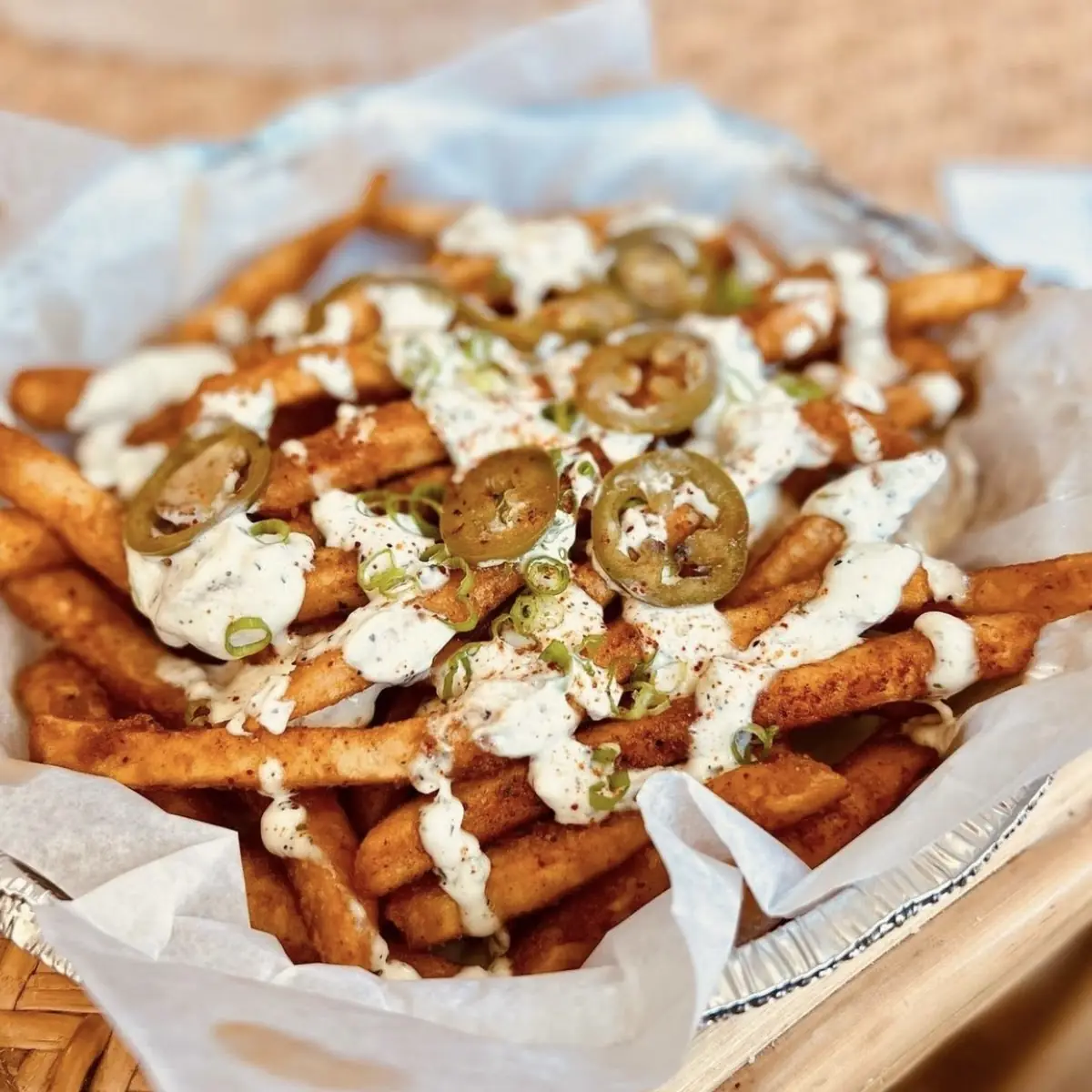 Corn Cheese Fries