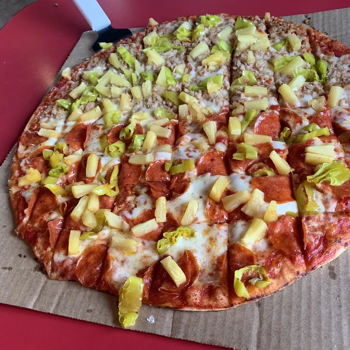 All Meat Pizza