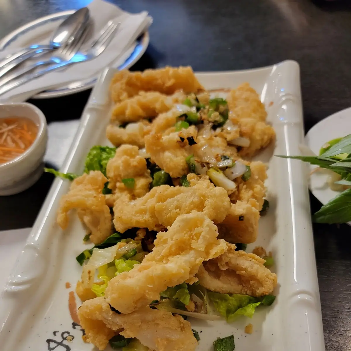 Salt and Pepper Calamari Muc Rang Muoi
