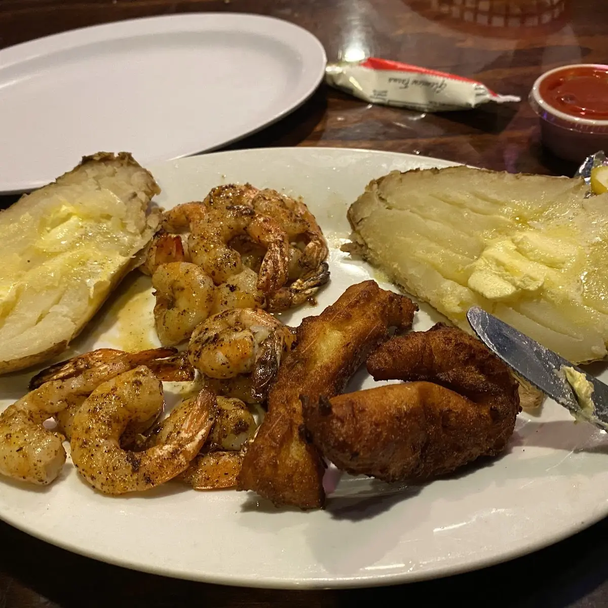 Grilled Shrimp Dinner
