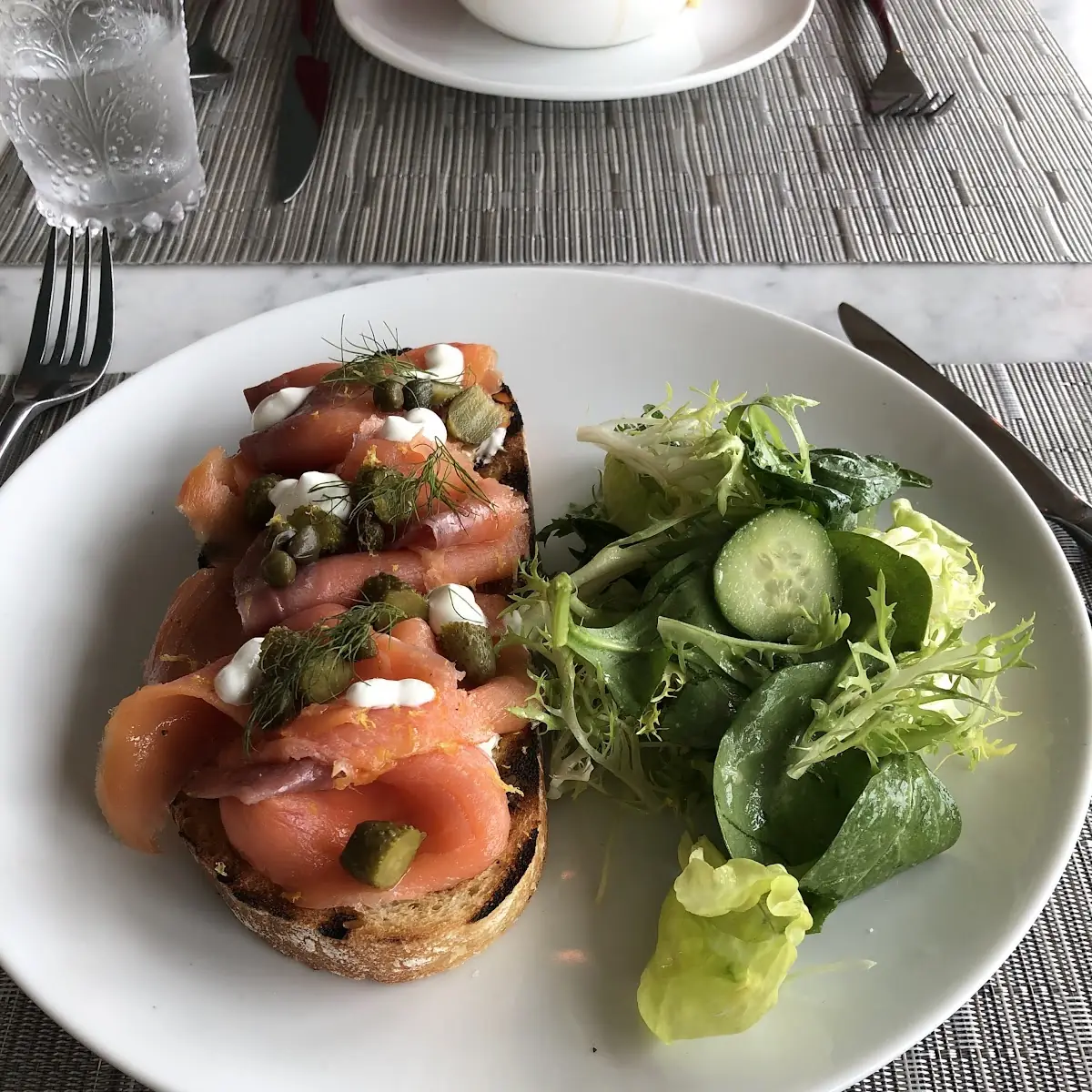 Smoked Salmon Tartine
