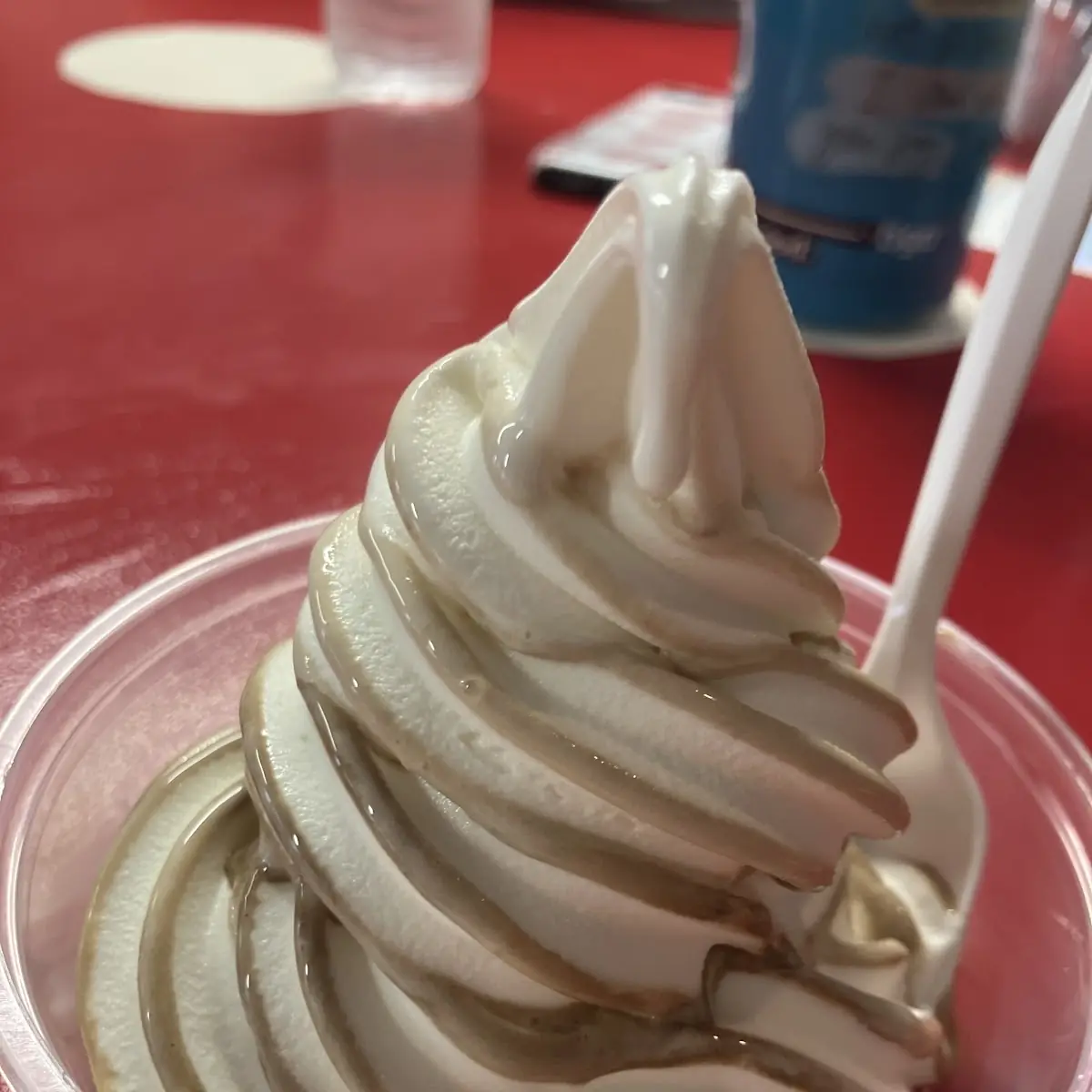Lactose-Free Vanilla Soft Serve