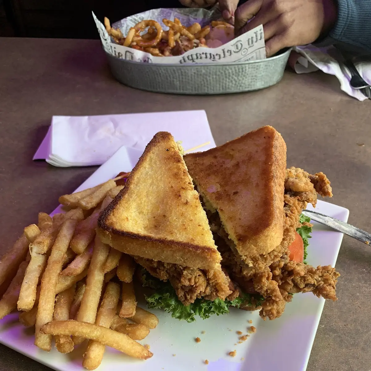 Chicken Fried Steak Sandwich