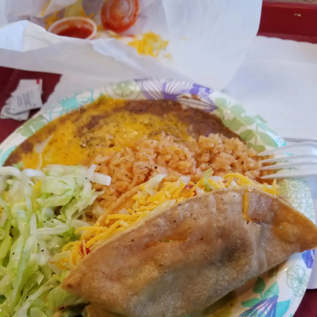 Tacos Rice & Beans